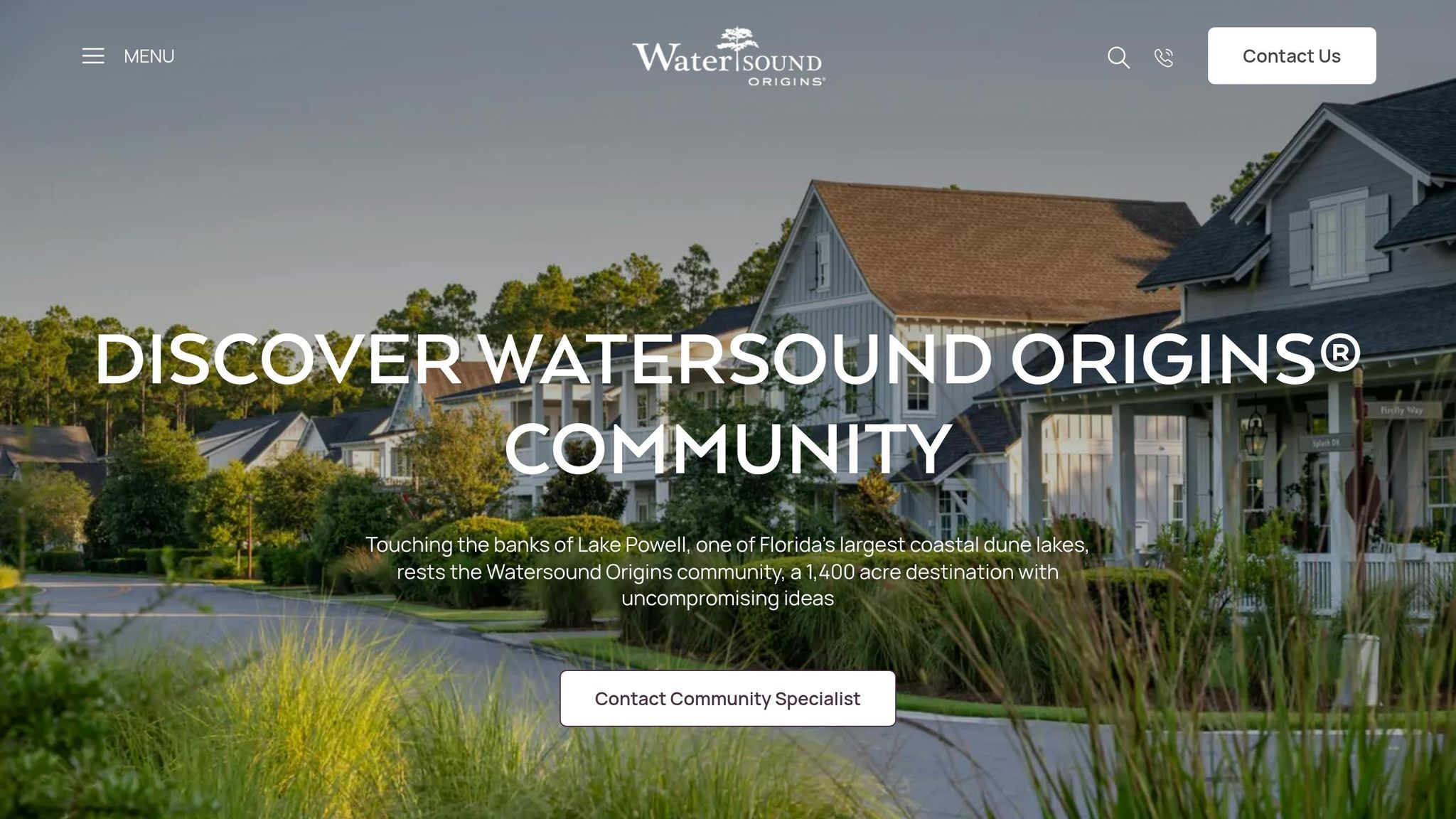 WaterSound Origins