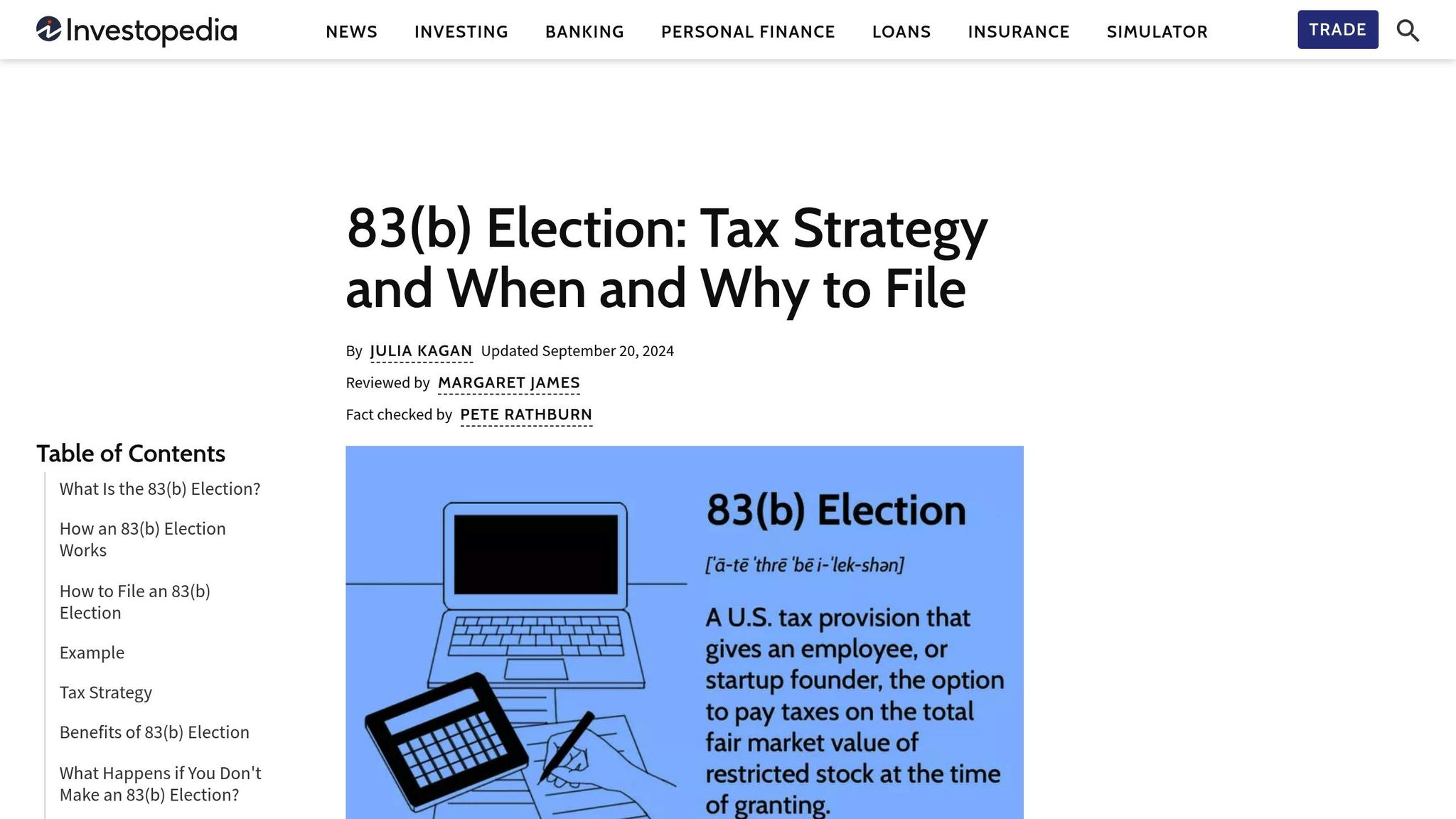 83(b) Election