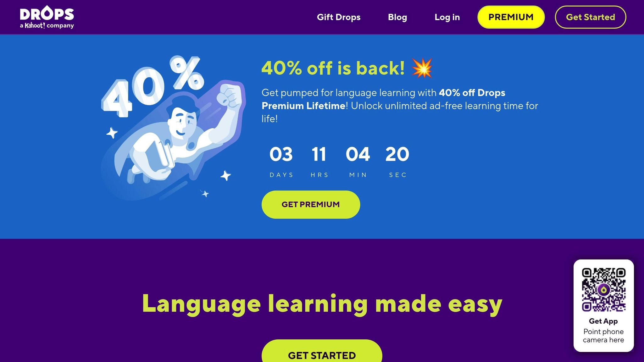 Language Drops