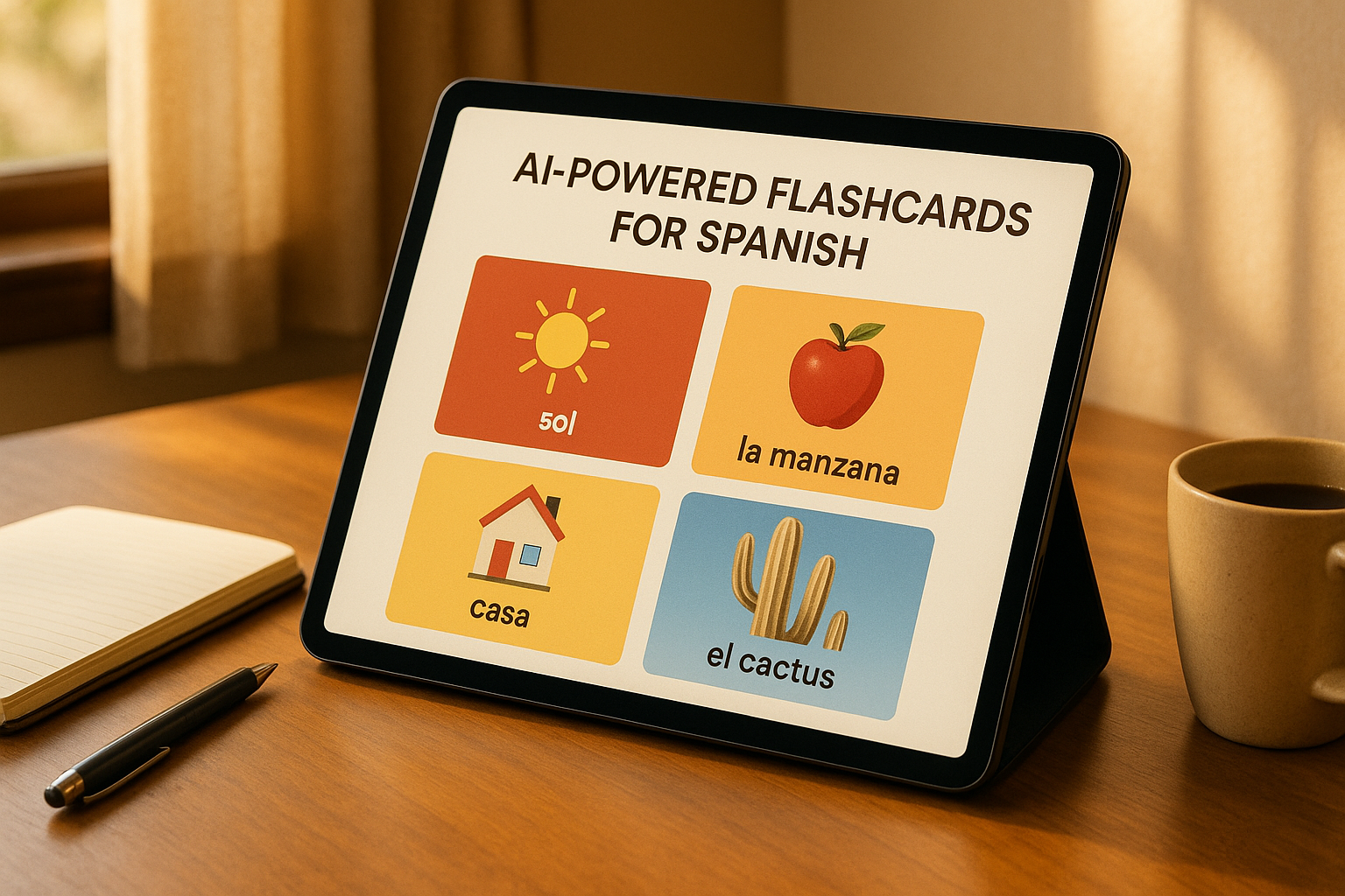 AI-Powered Flashcards for Spanish