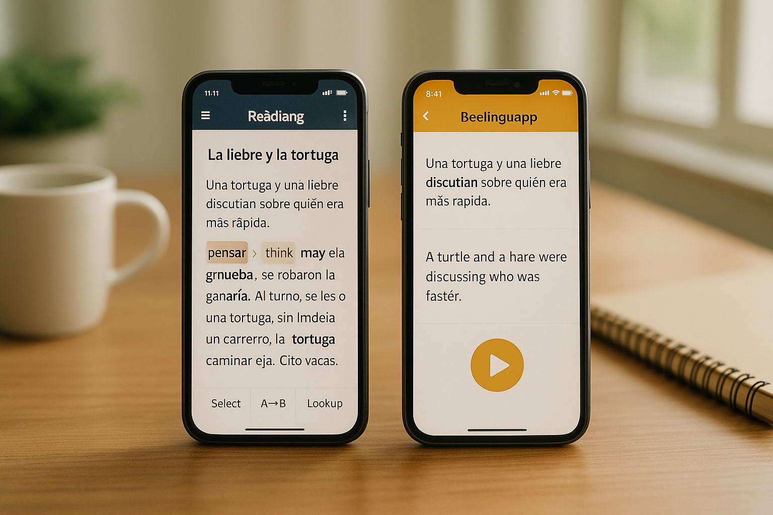 Readlang vs. Beelinguapp: Which App is Better?