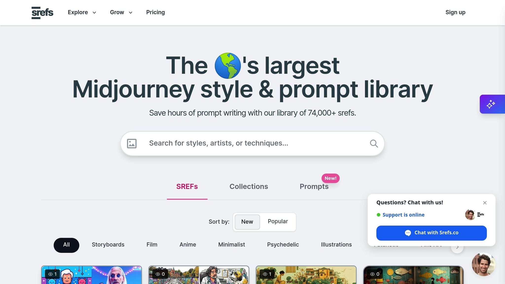 Srefs.co