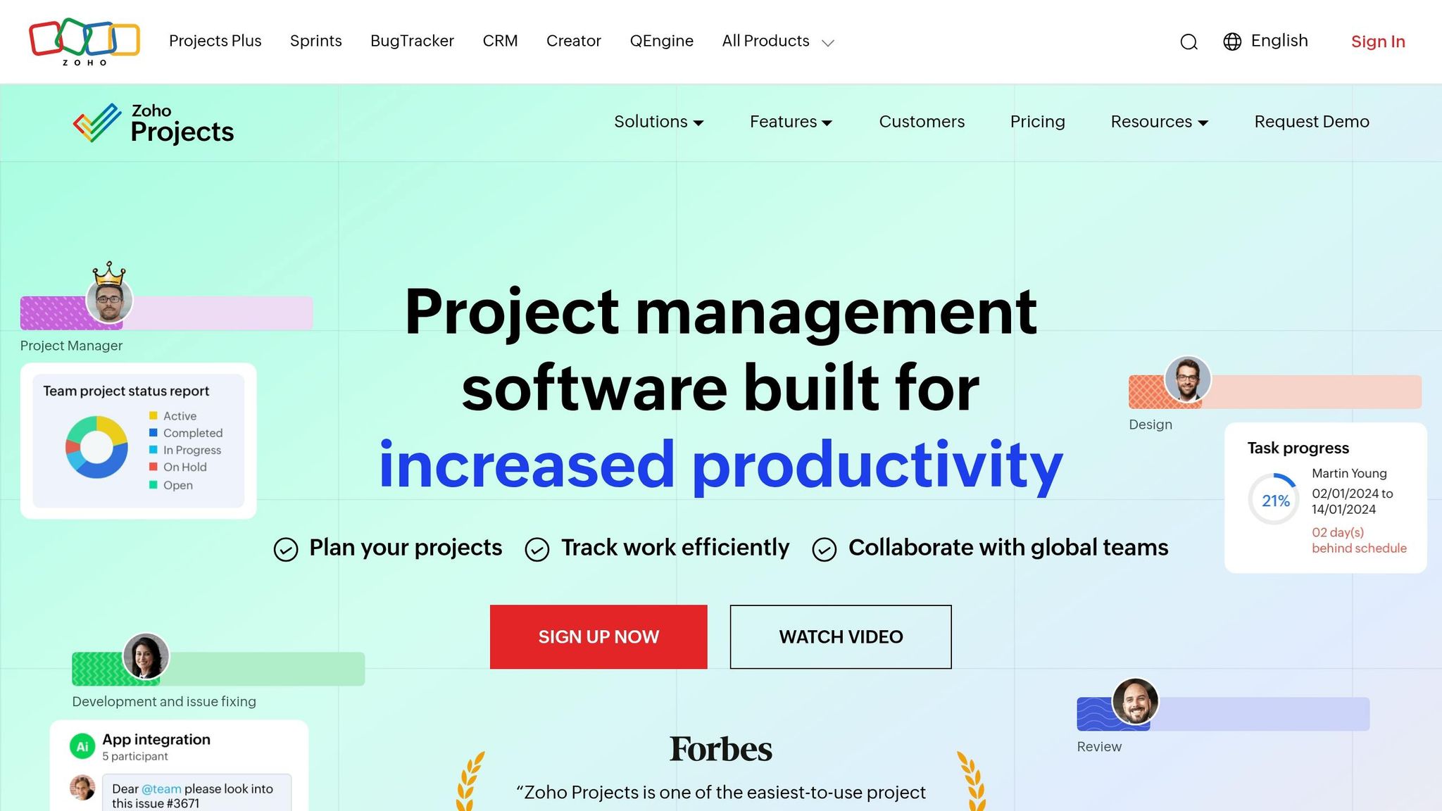 Zoho Projects