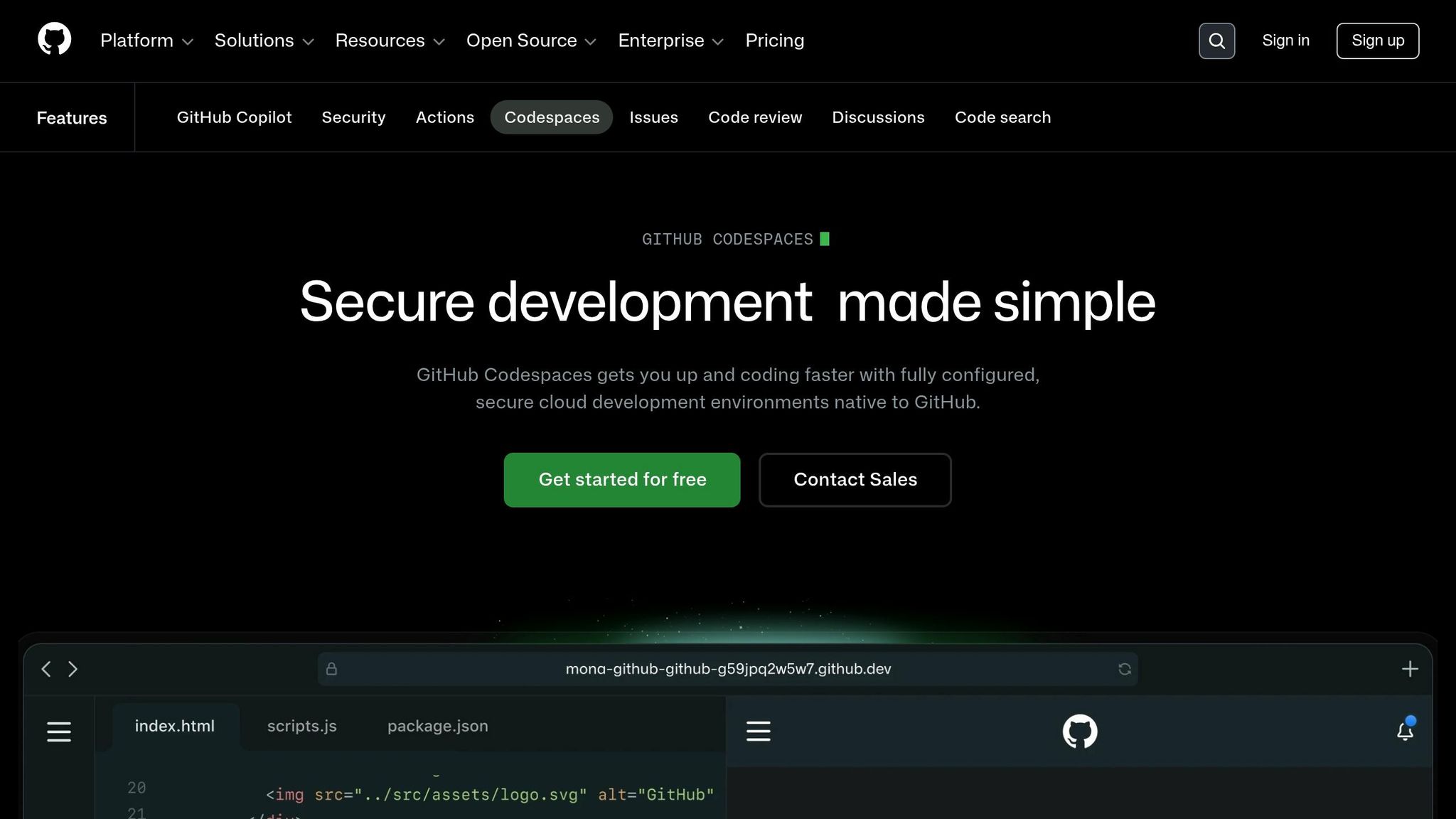GitHub Codespaces