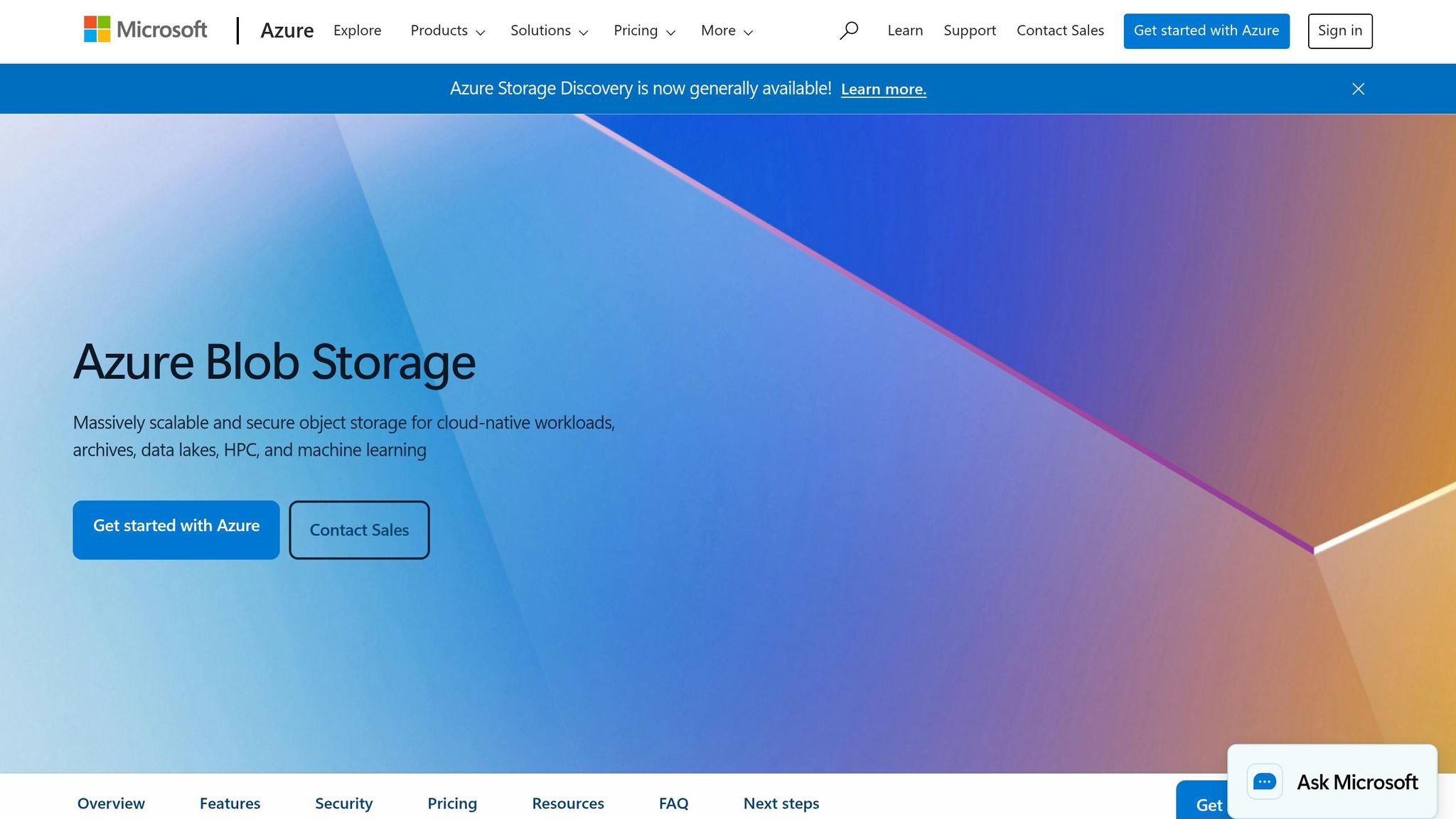 Azure Blob Storage