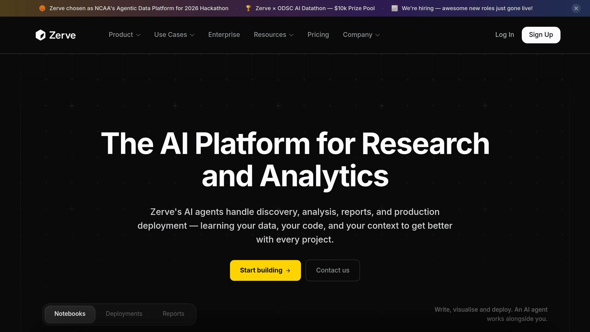 Zerve AI Analytics