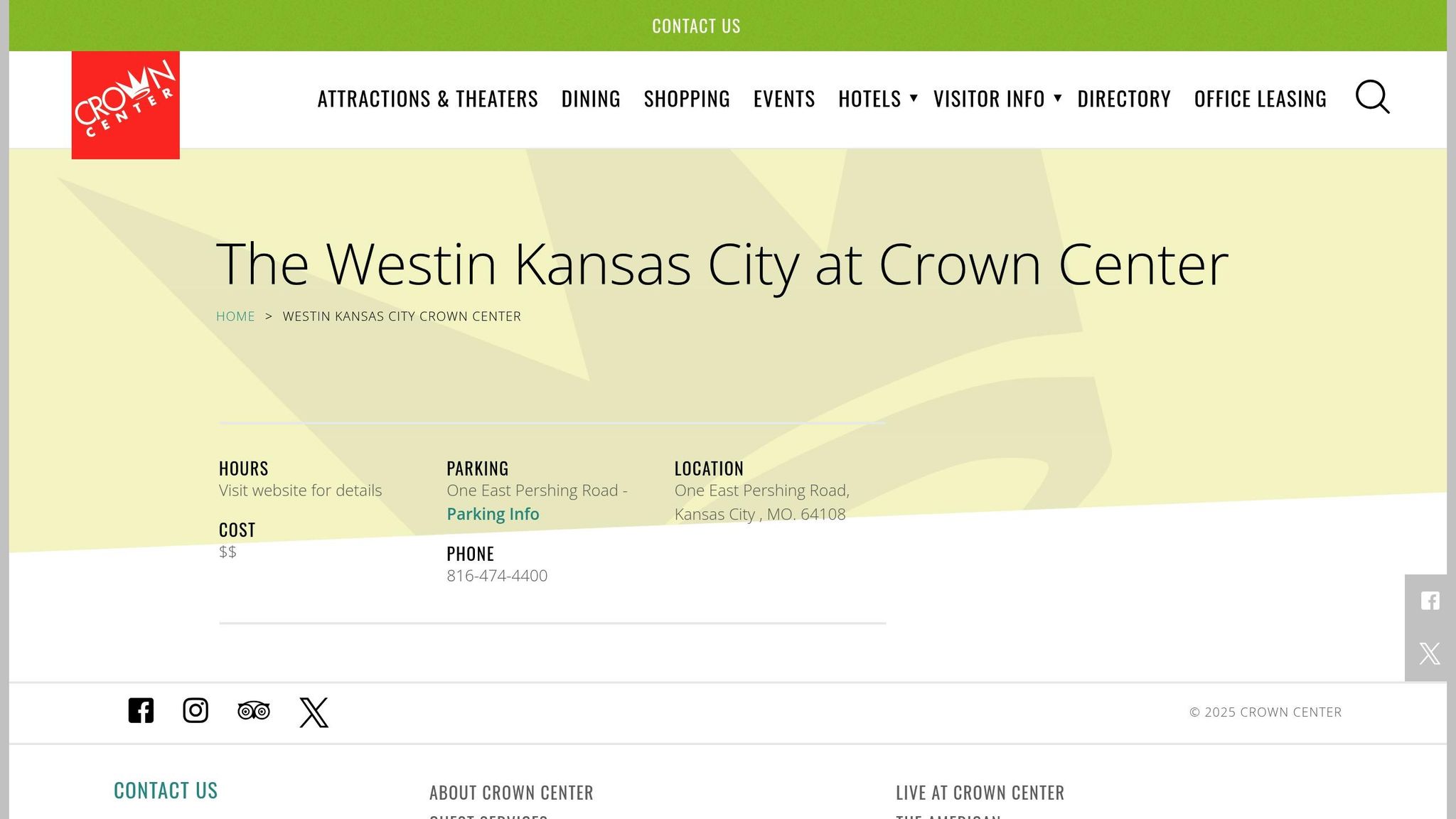 The Westin Kansas City at Crown Center