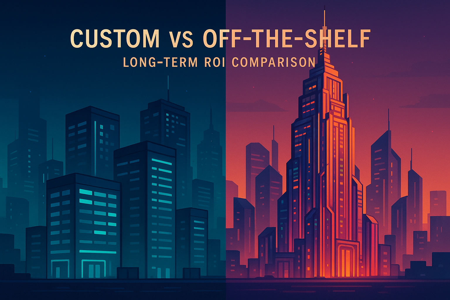 Custom vs Off-the-Shelf: Long-Term ROI Comparison