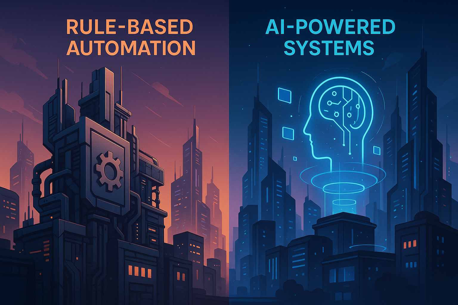 Comprehensive comparisons with traditional automation solutions