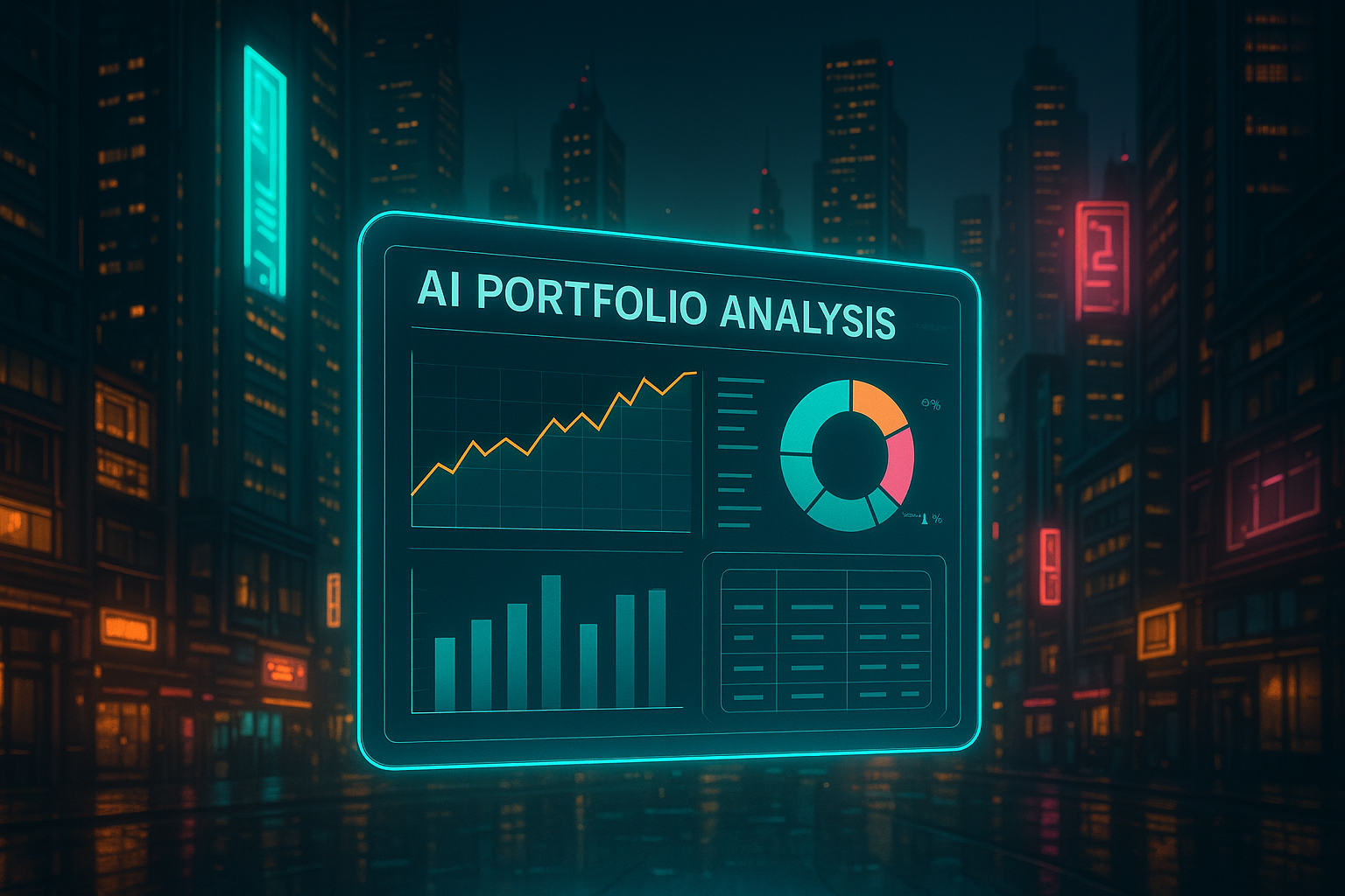 AI portfolio analysis tool