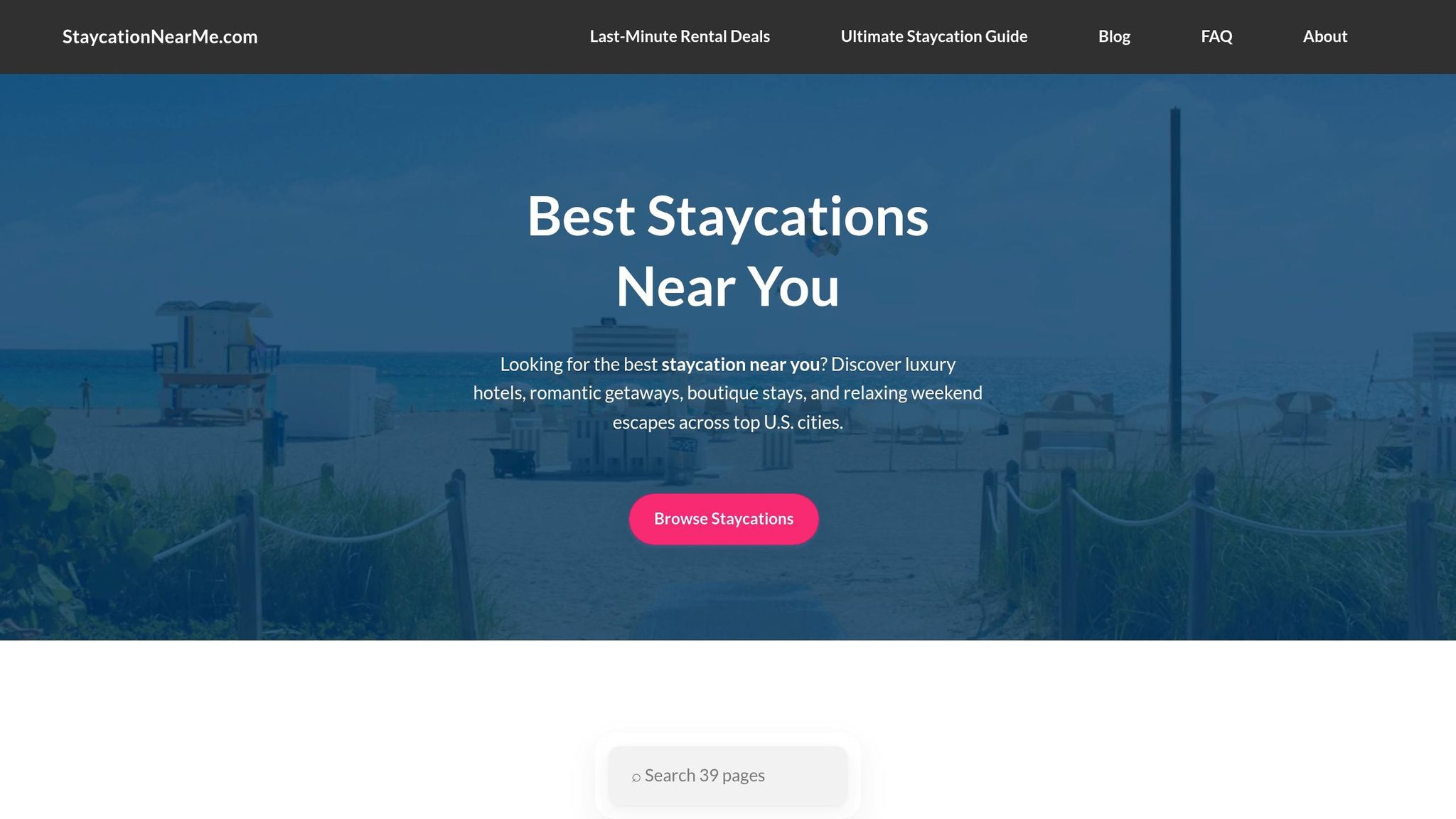 StaycationNearMe.com