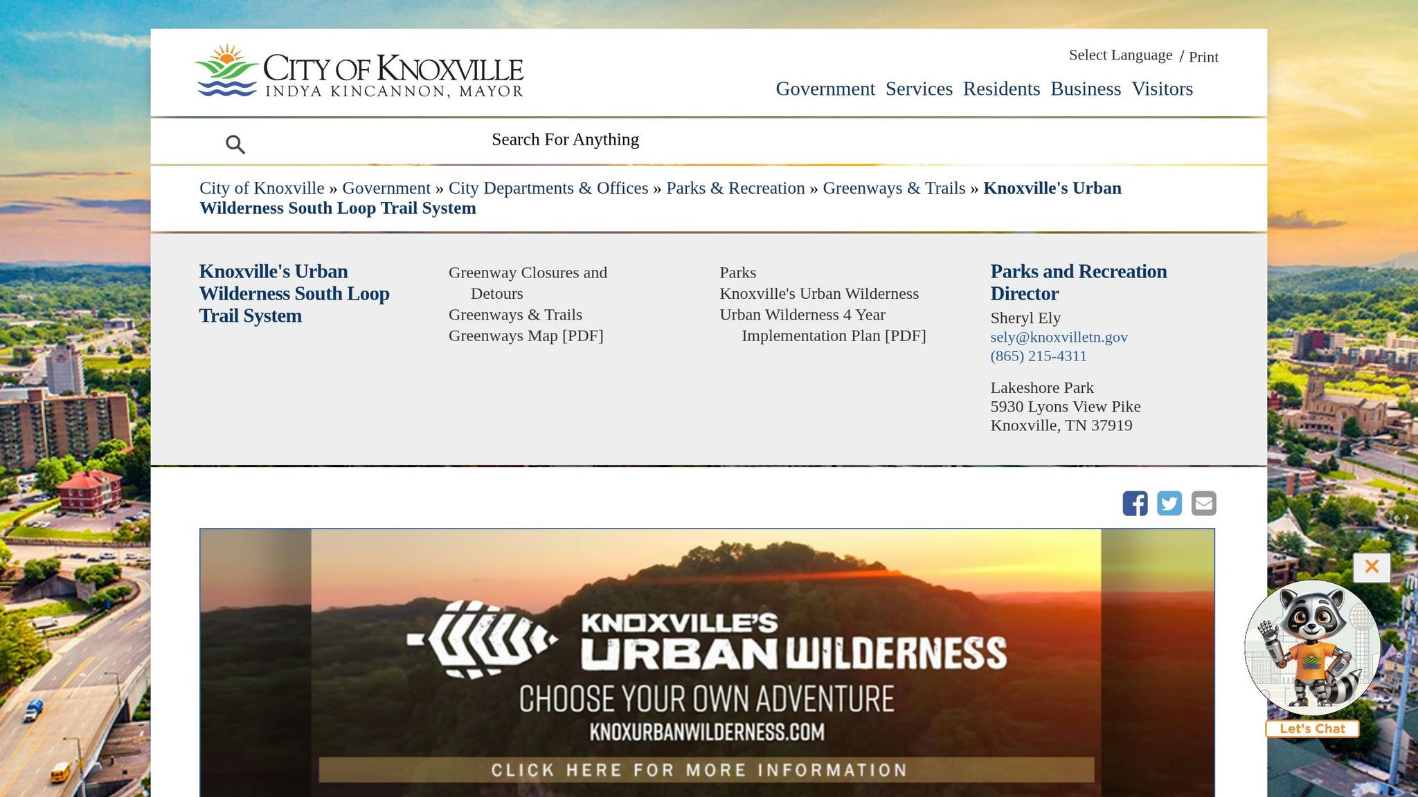 Knoxville Urban Wilderness