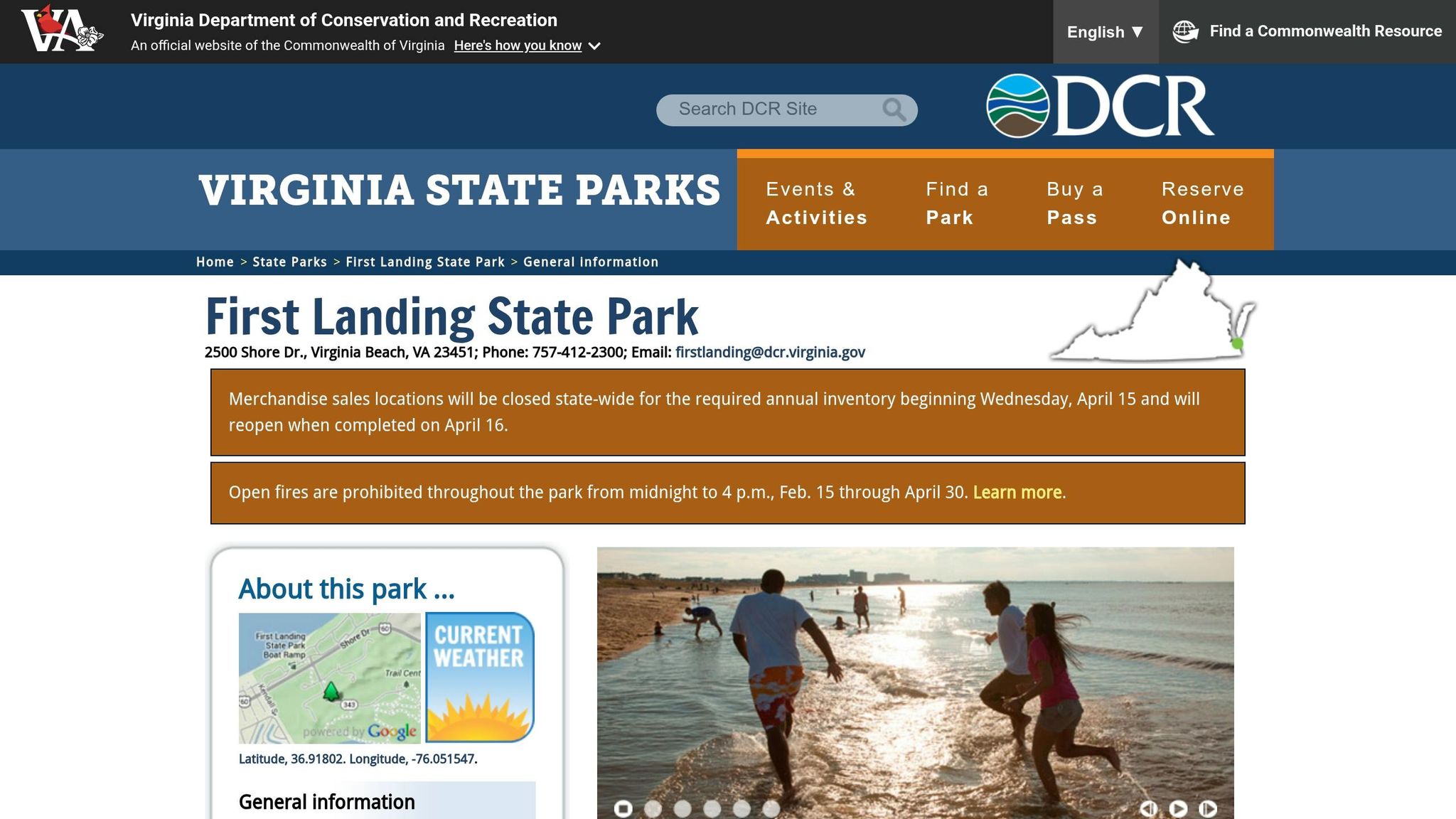 First Landing State Park
