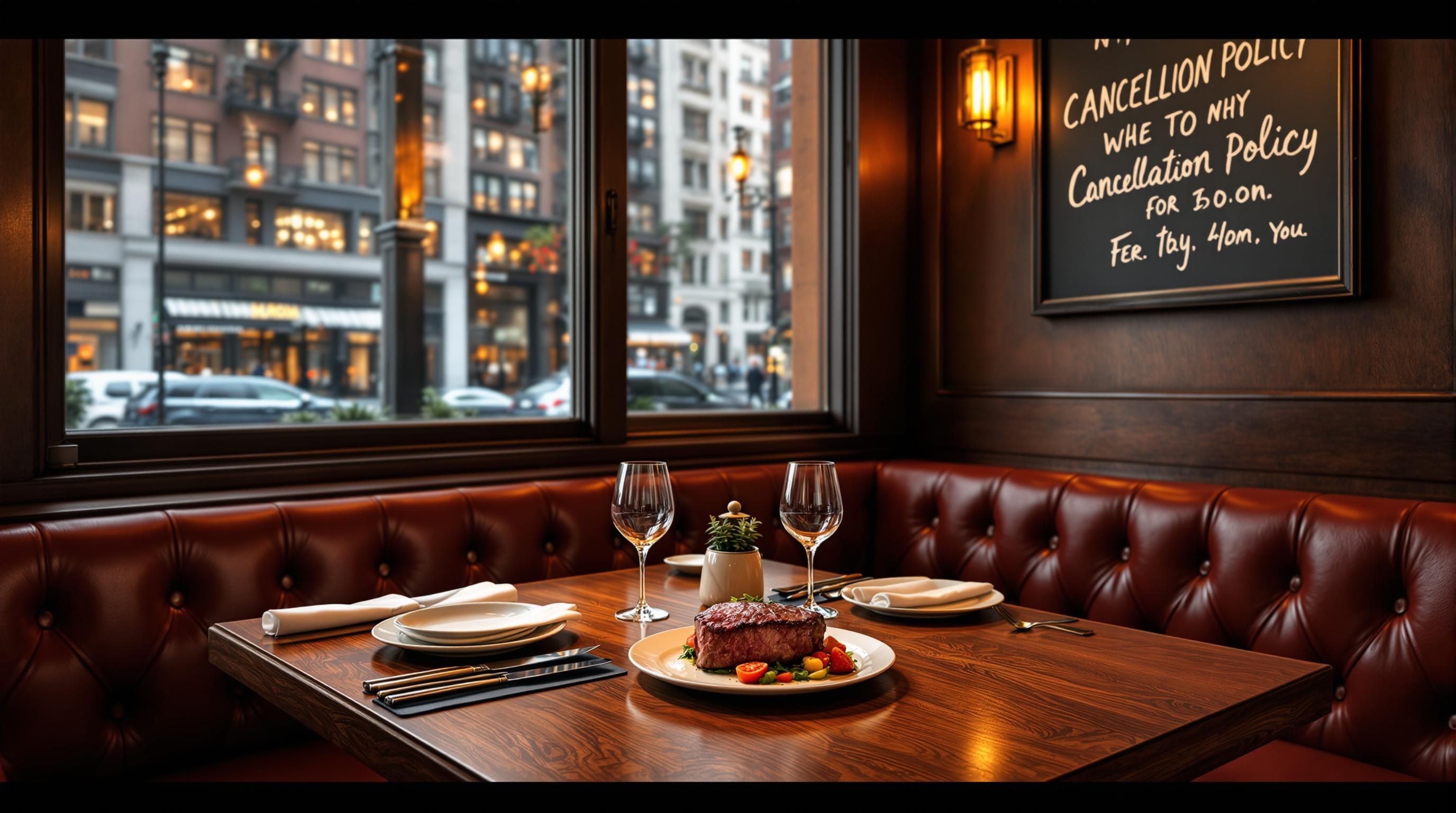 Thumbnail for: NYC Steakhouses With Strict Cancellation Fees