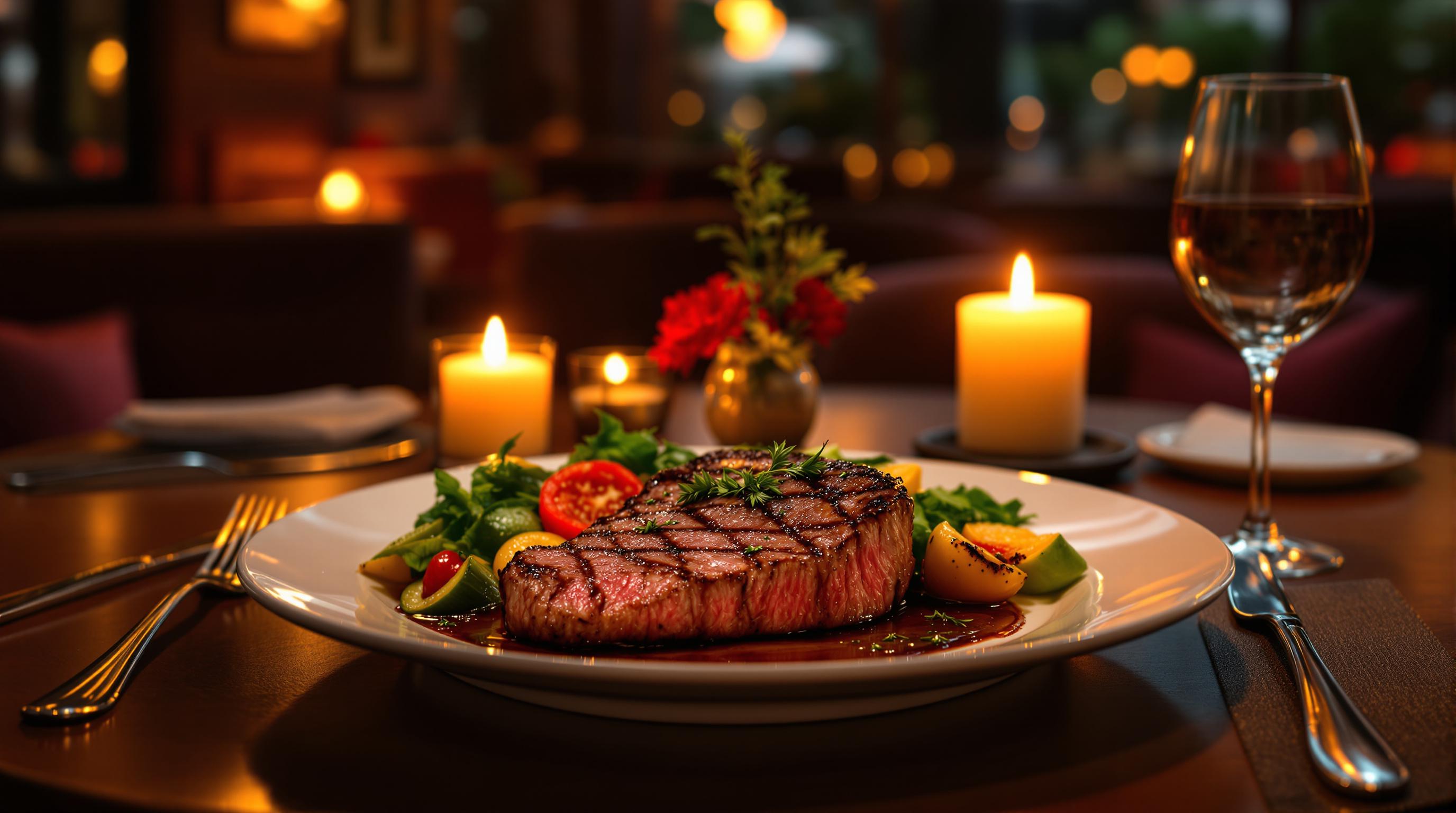 Thumbnail for: Why Steakhouses Are Perfect For Romantic Dates