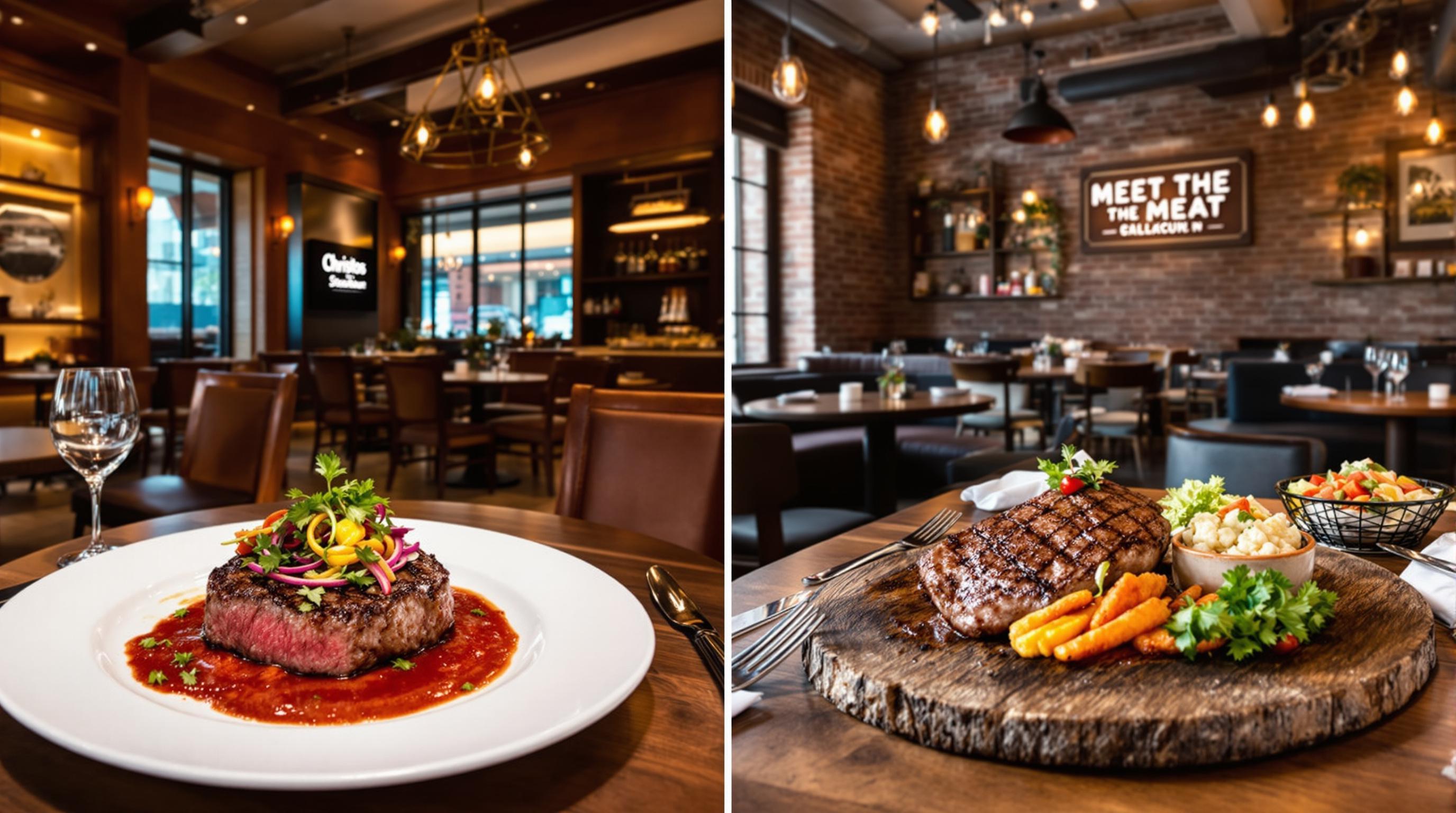 Thumbnail for: Christos Steakhouse vs. Meet The Meat
