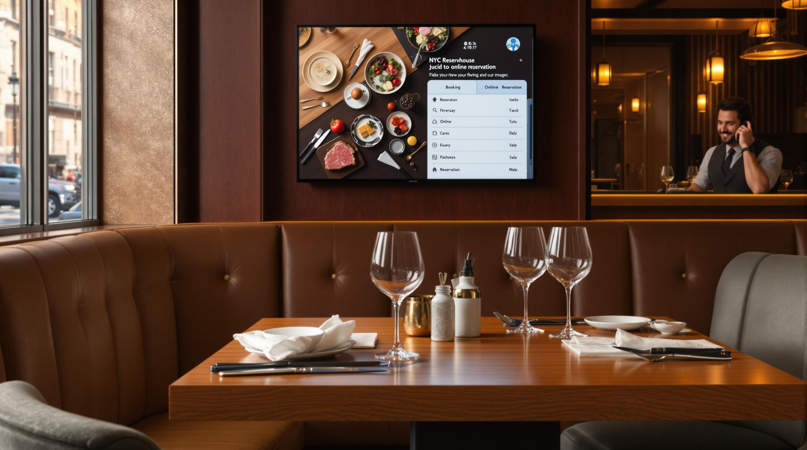 Thumbnail for: NYC Steakhouse Reservations: Online vs Phone Trends
