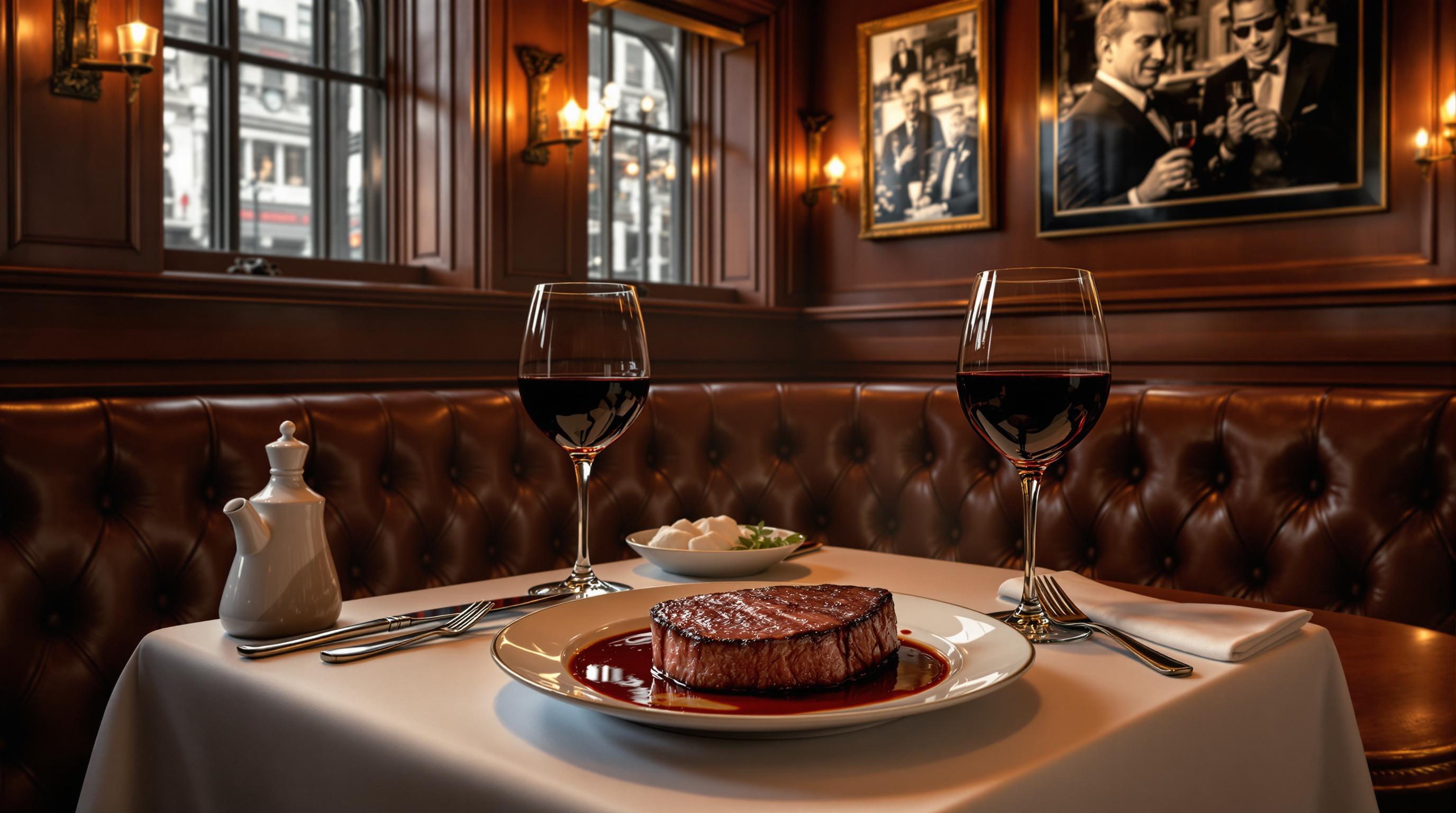 Thumbnail for: History of Downtown NYC's Oldest Steakhouses