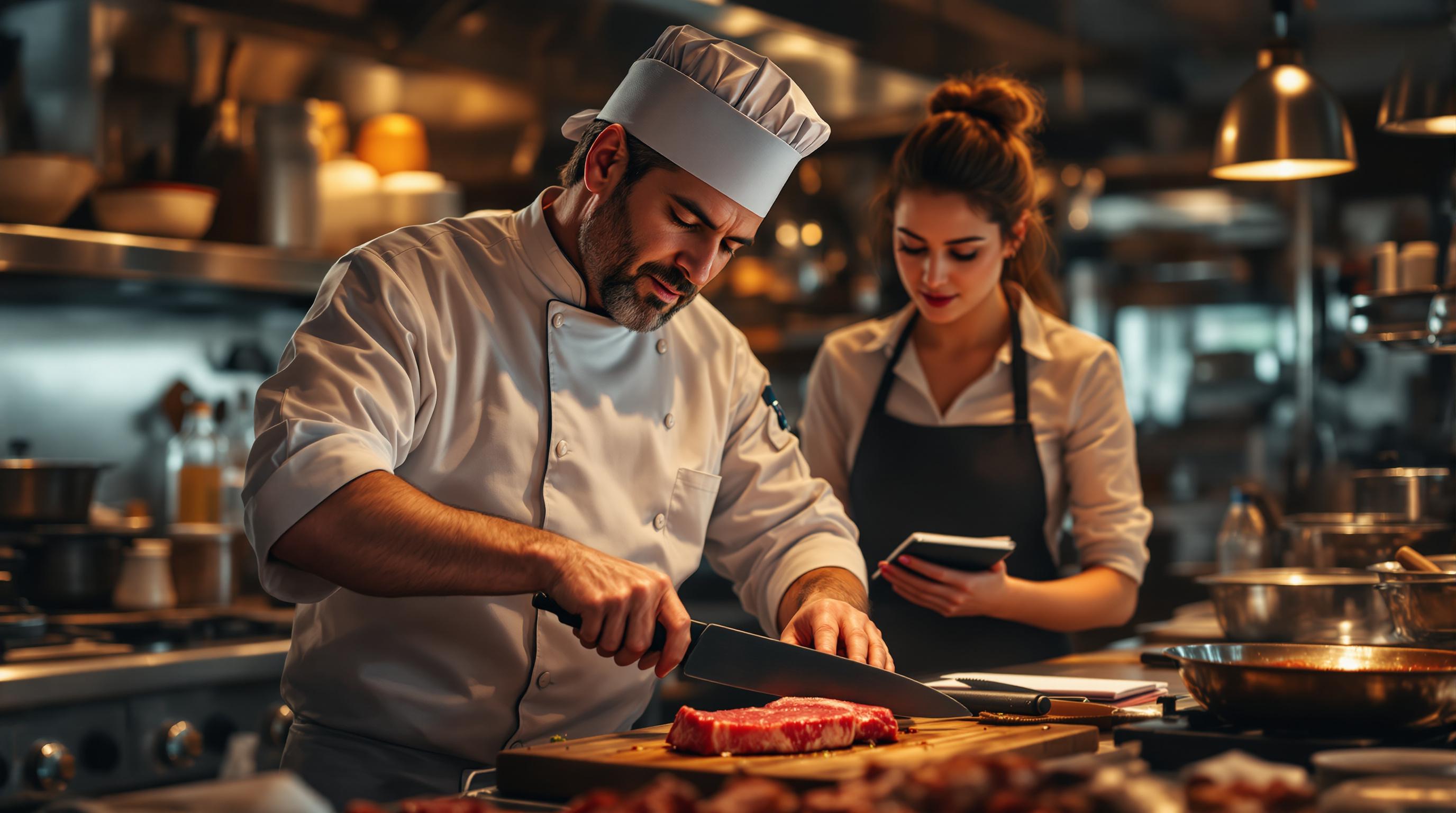 Thumbnail for: How NYC Steakhouse Chefs Train Under Mentors