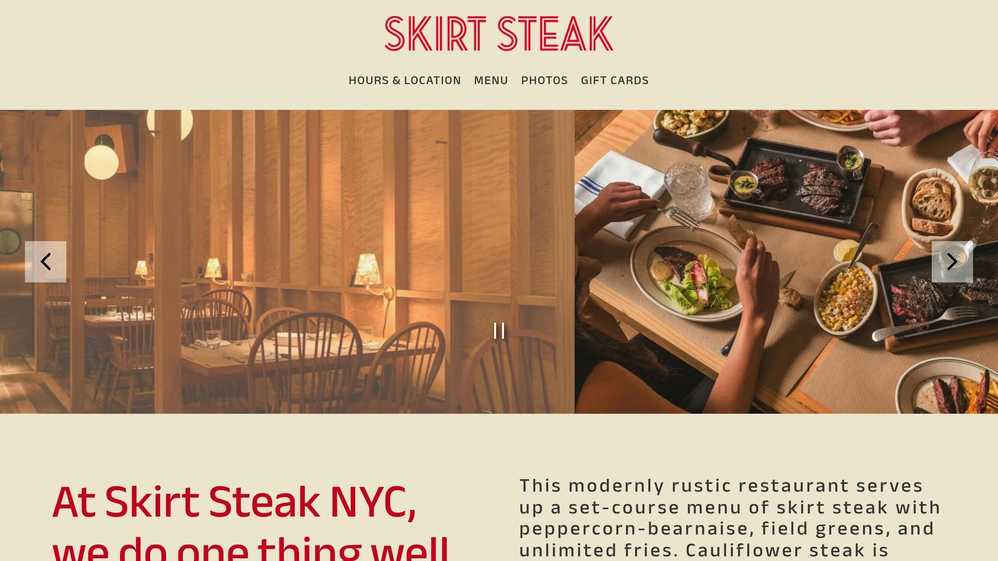 Skirt Steak
