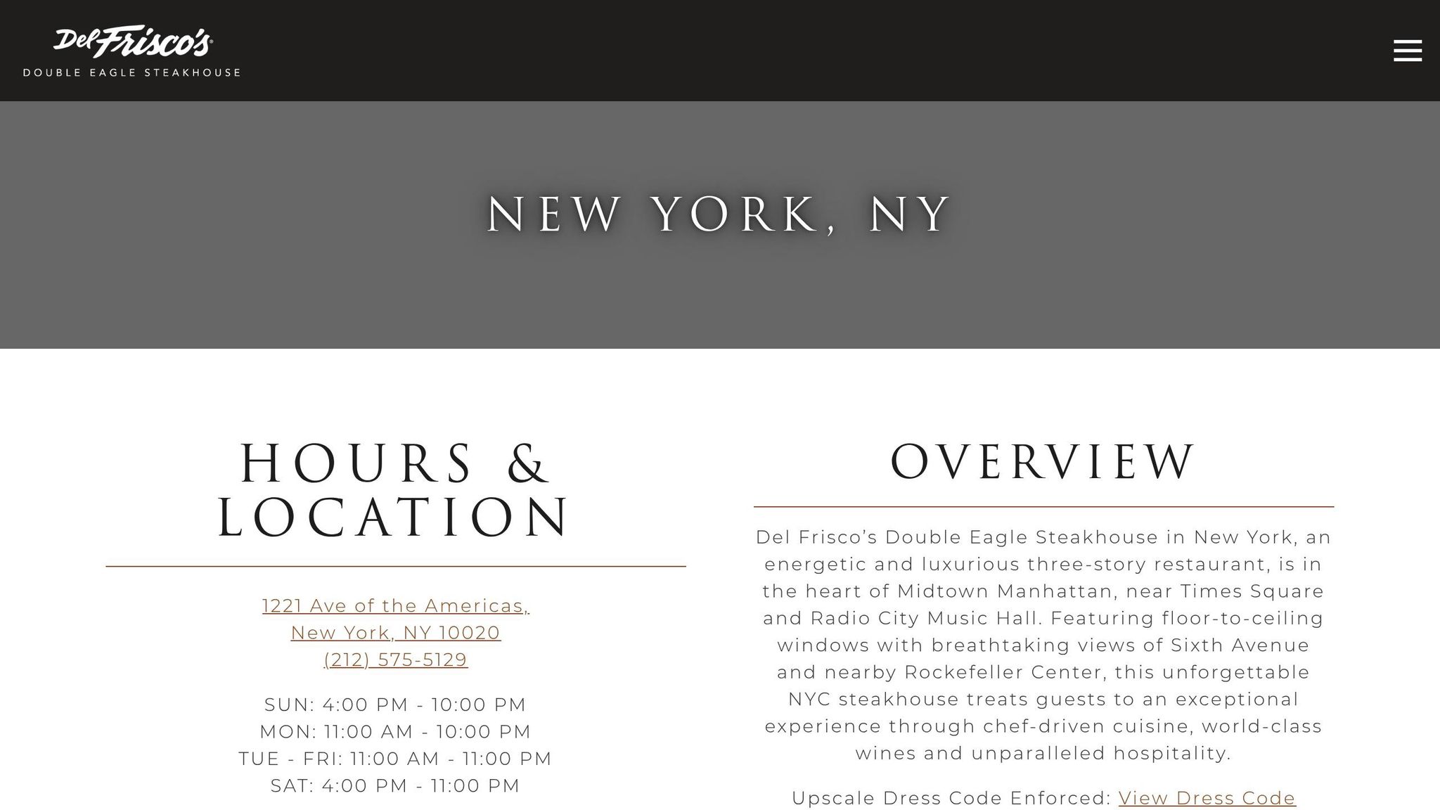 Del Frisco's Double Eagle Steakhouse