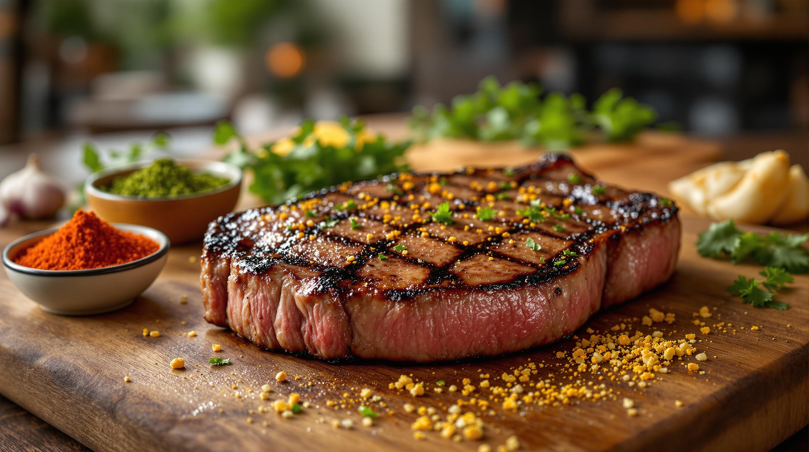 Thumbnail for: NYC Steakhouses with Unique Seasoning Blends