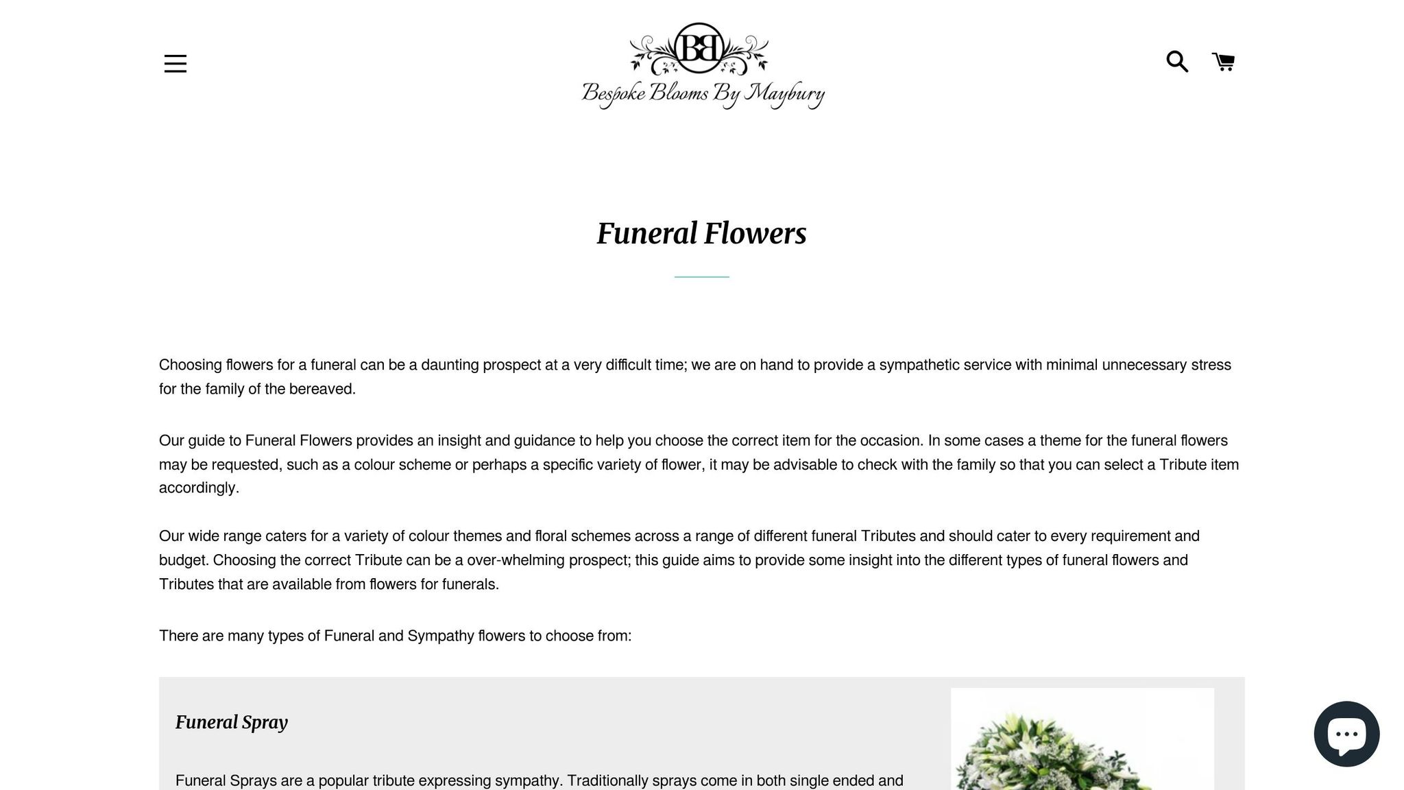 Bespoke Blooms By Maybury