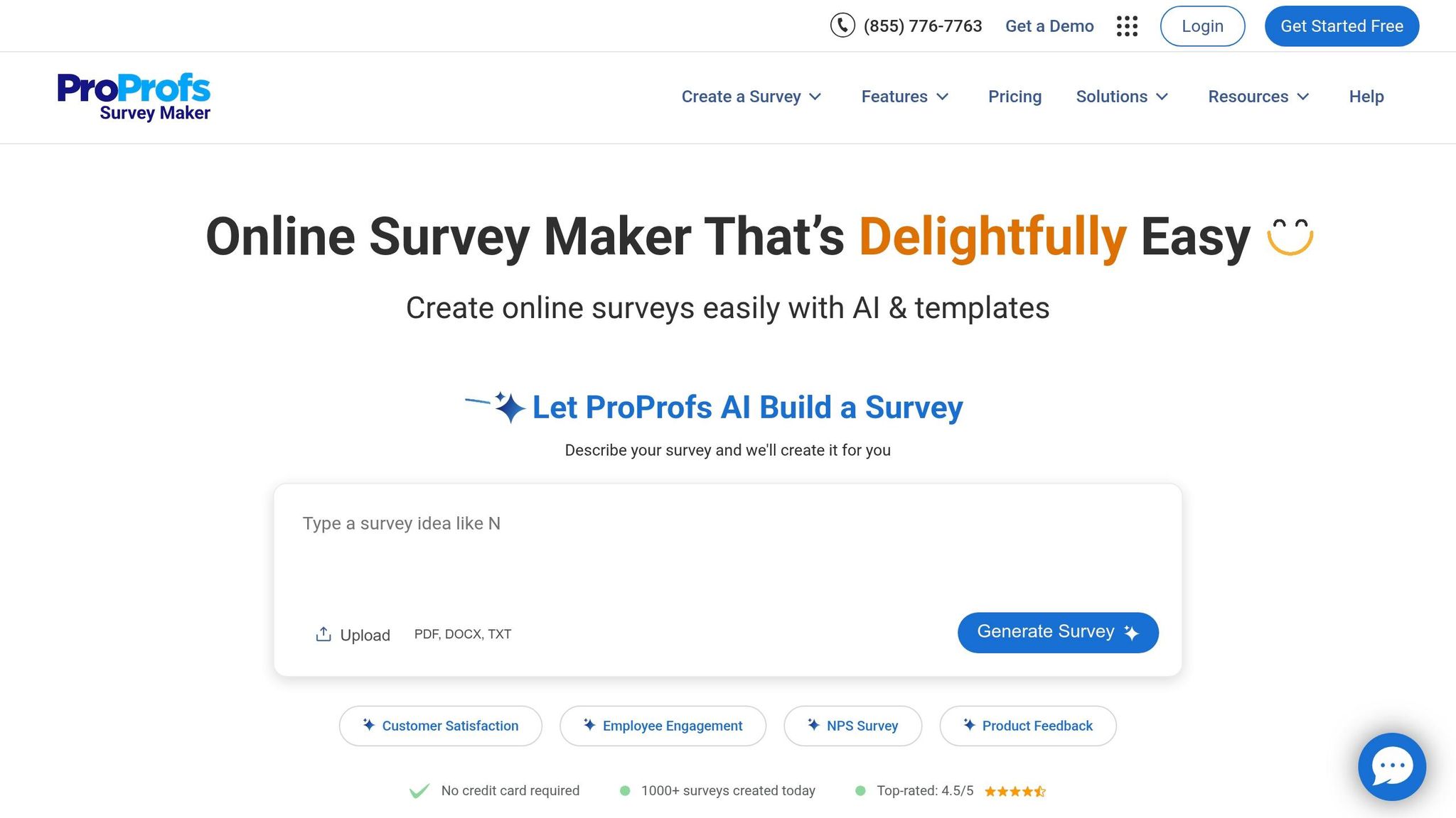 ProProfs Survey Maker