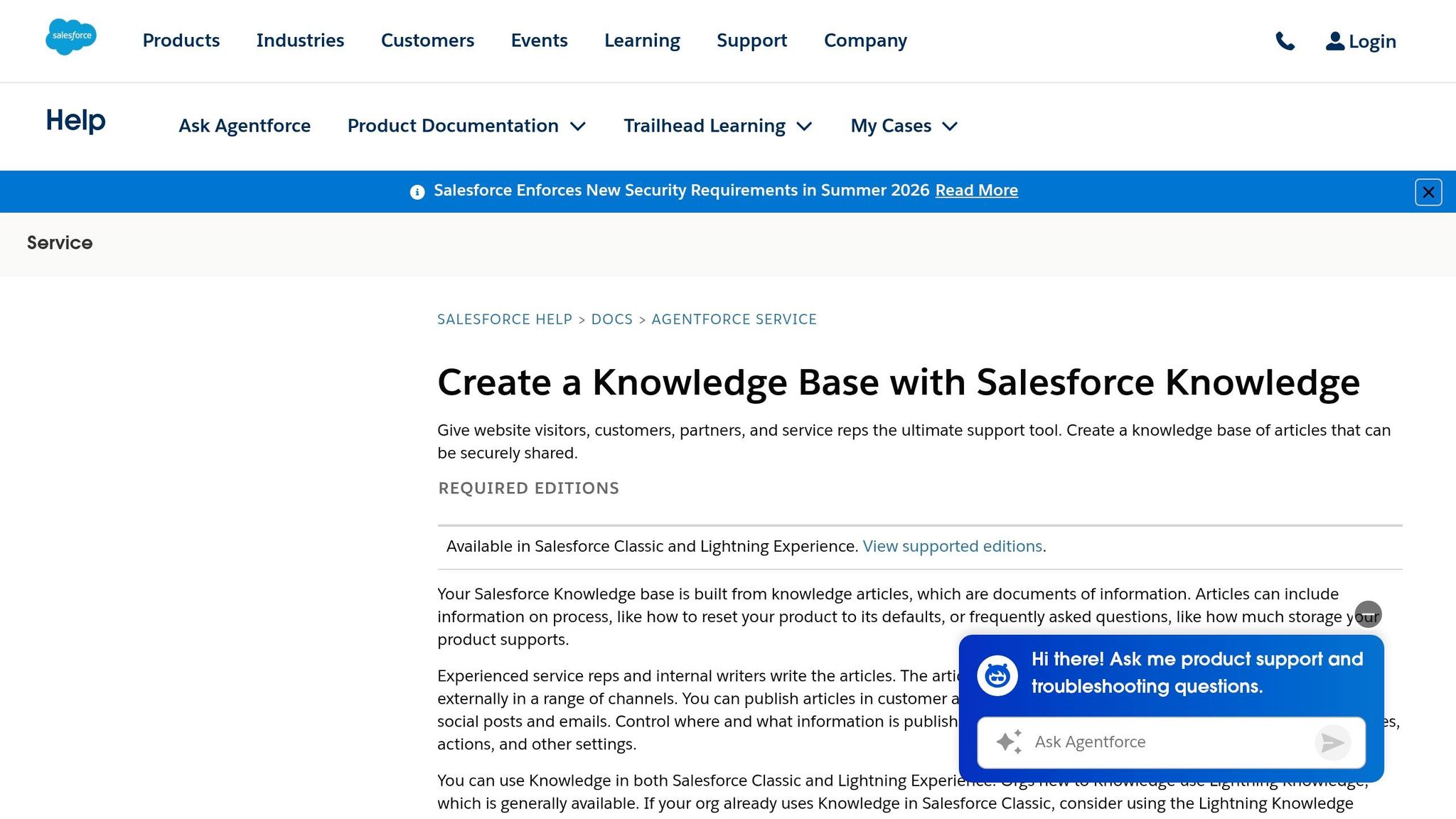 Salesforce Knowledge