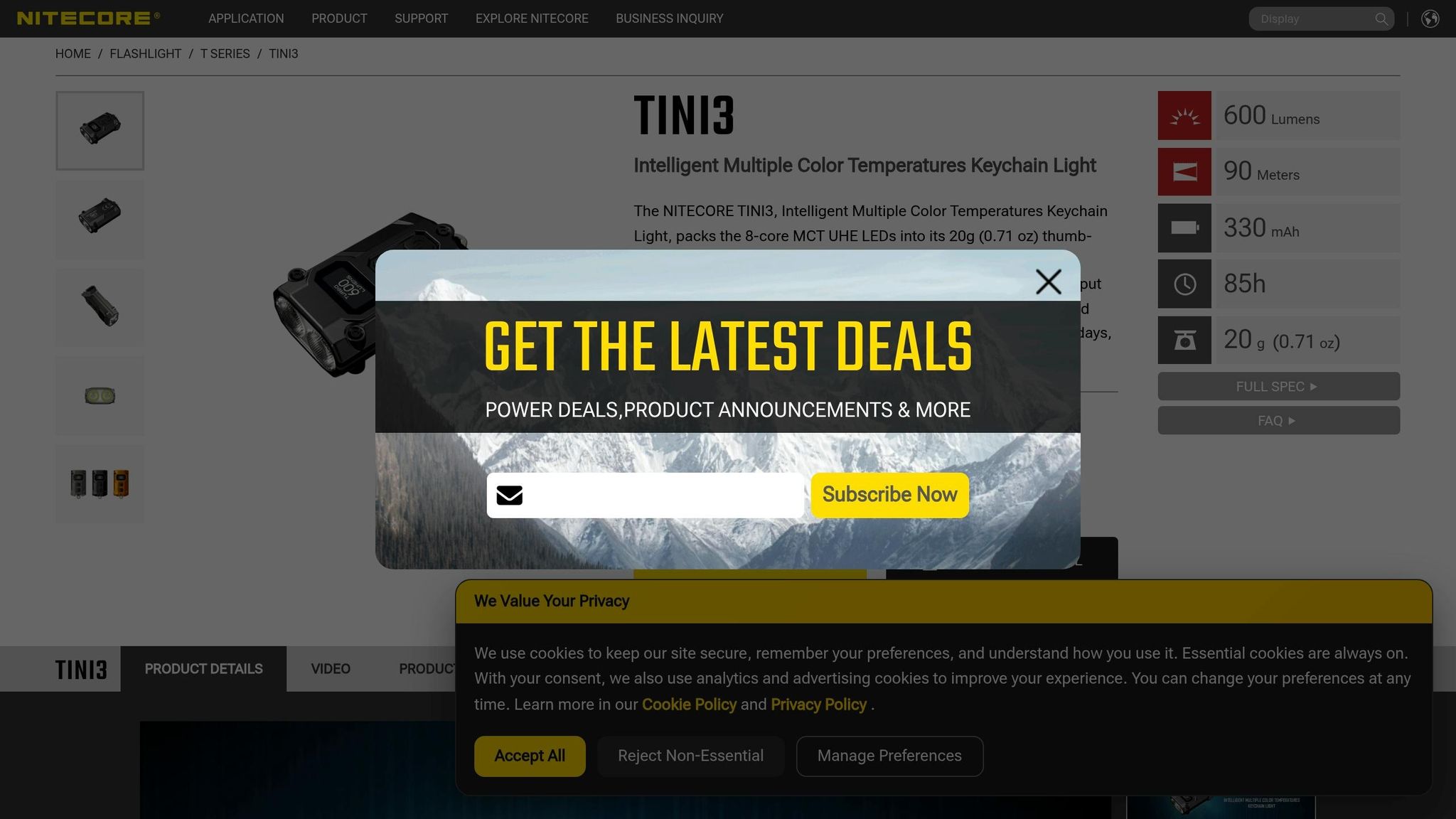 Nitecore TINI