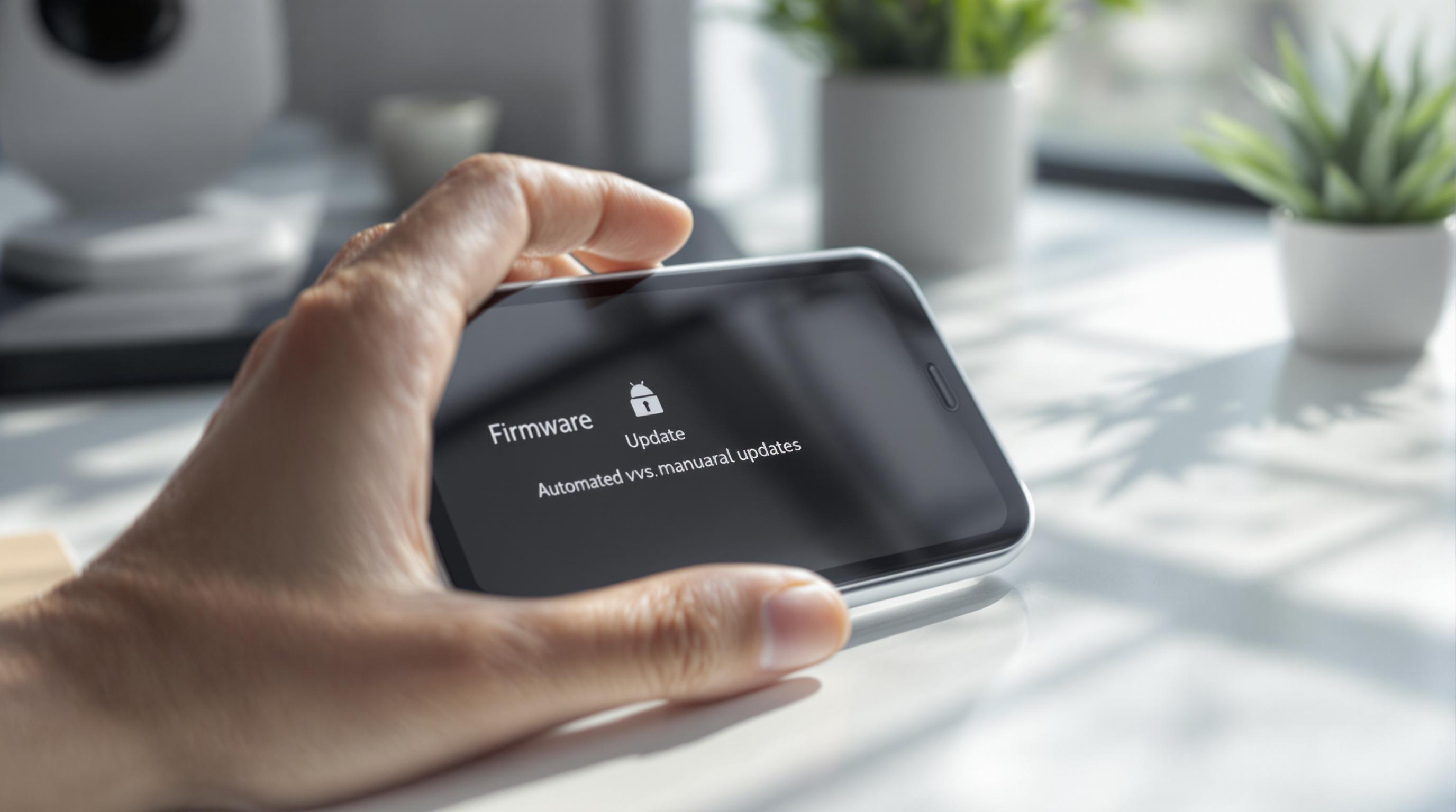 Firmware-oppdateringer: Automatisert vs. Manuell