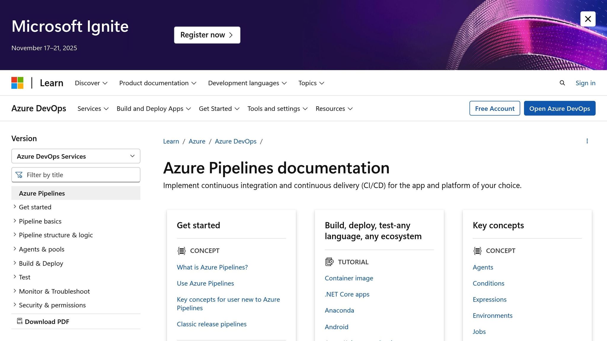 Azure DevOps Pipelines