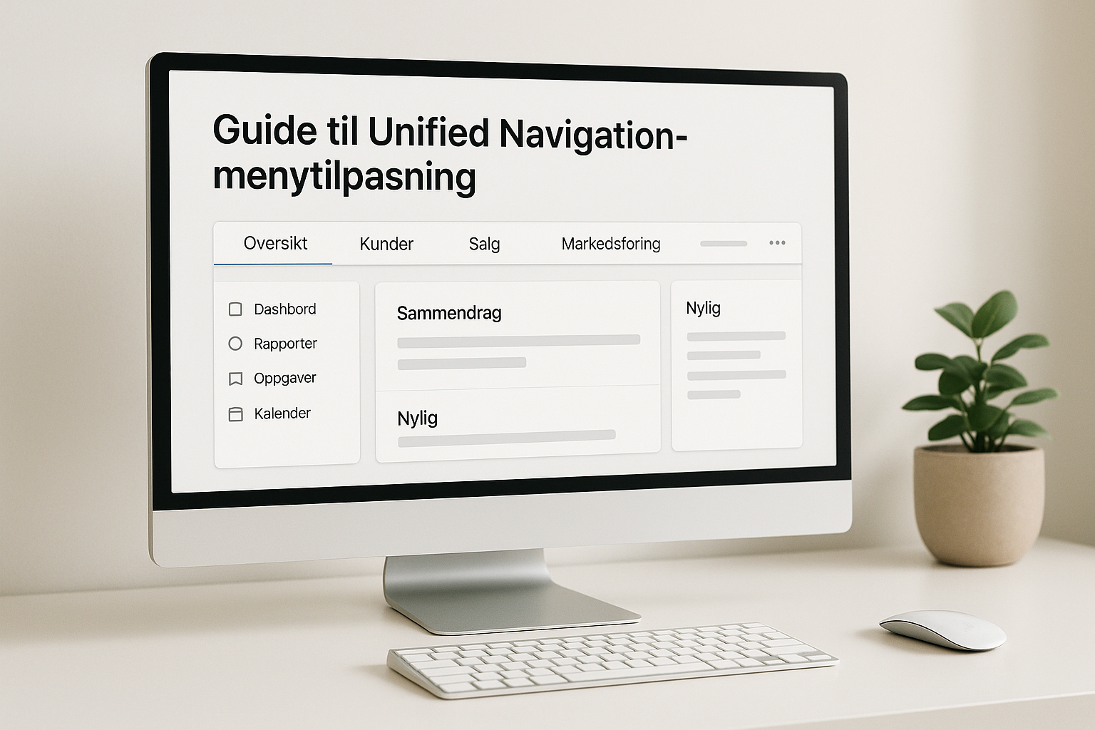Thumbnail for: Guide til Unified Navigation-menytilpasning