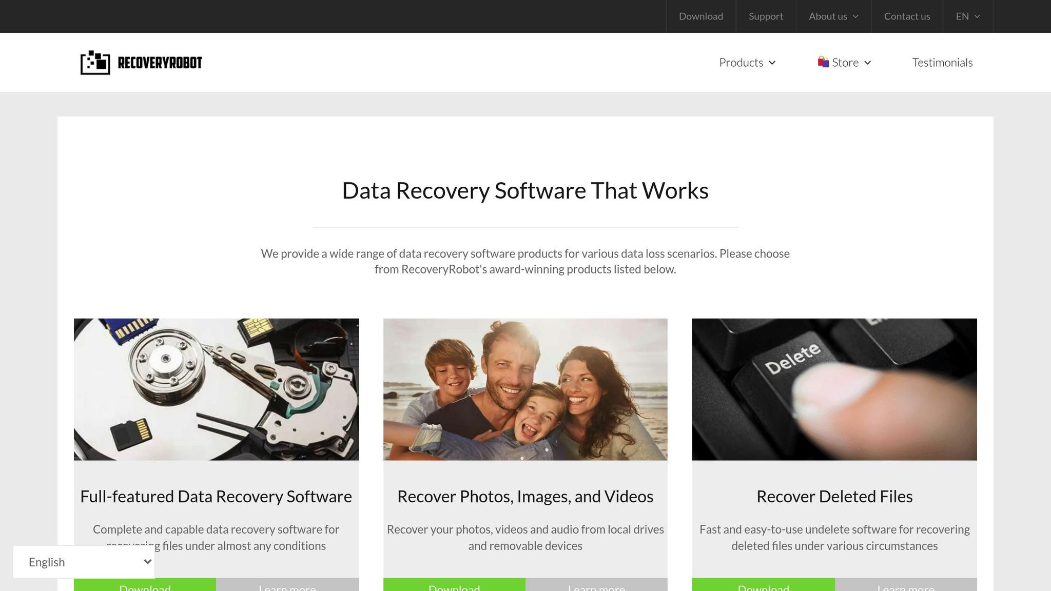 RecoveryRobot Hard Drive Recovery