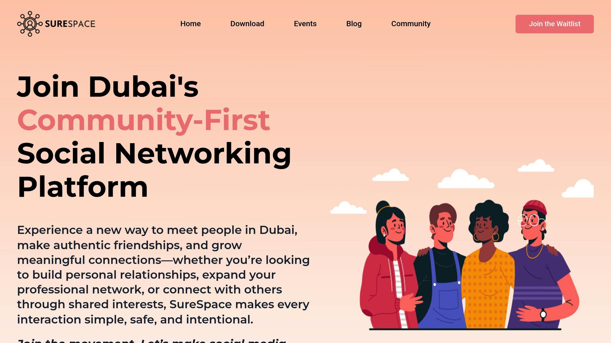 SureSpace Community App