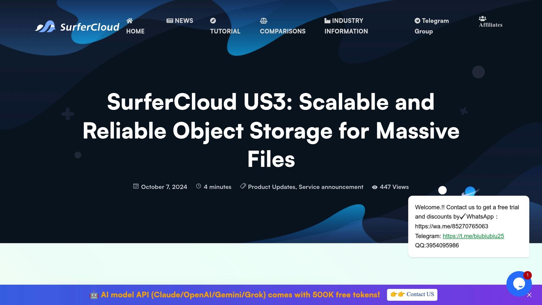 SurferCloud US3