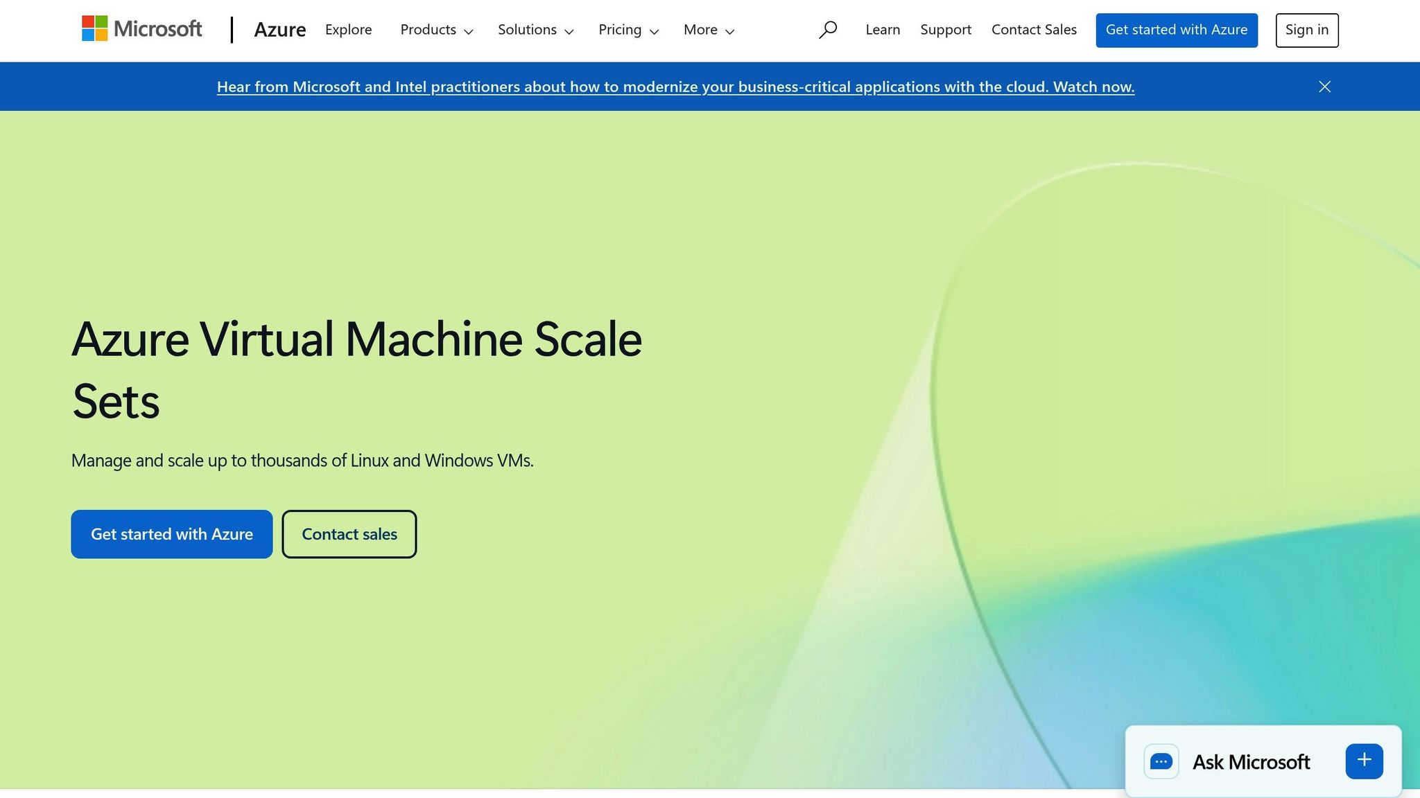 Azure Virtual Machine Scale Sets