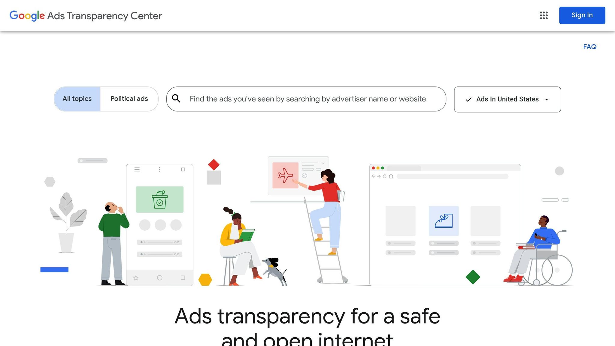 Google Ads Transparency Center