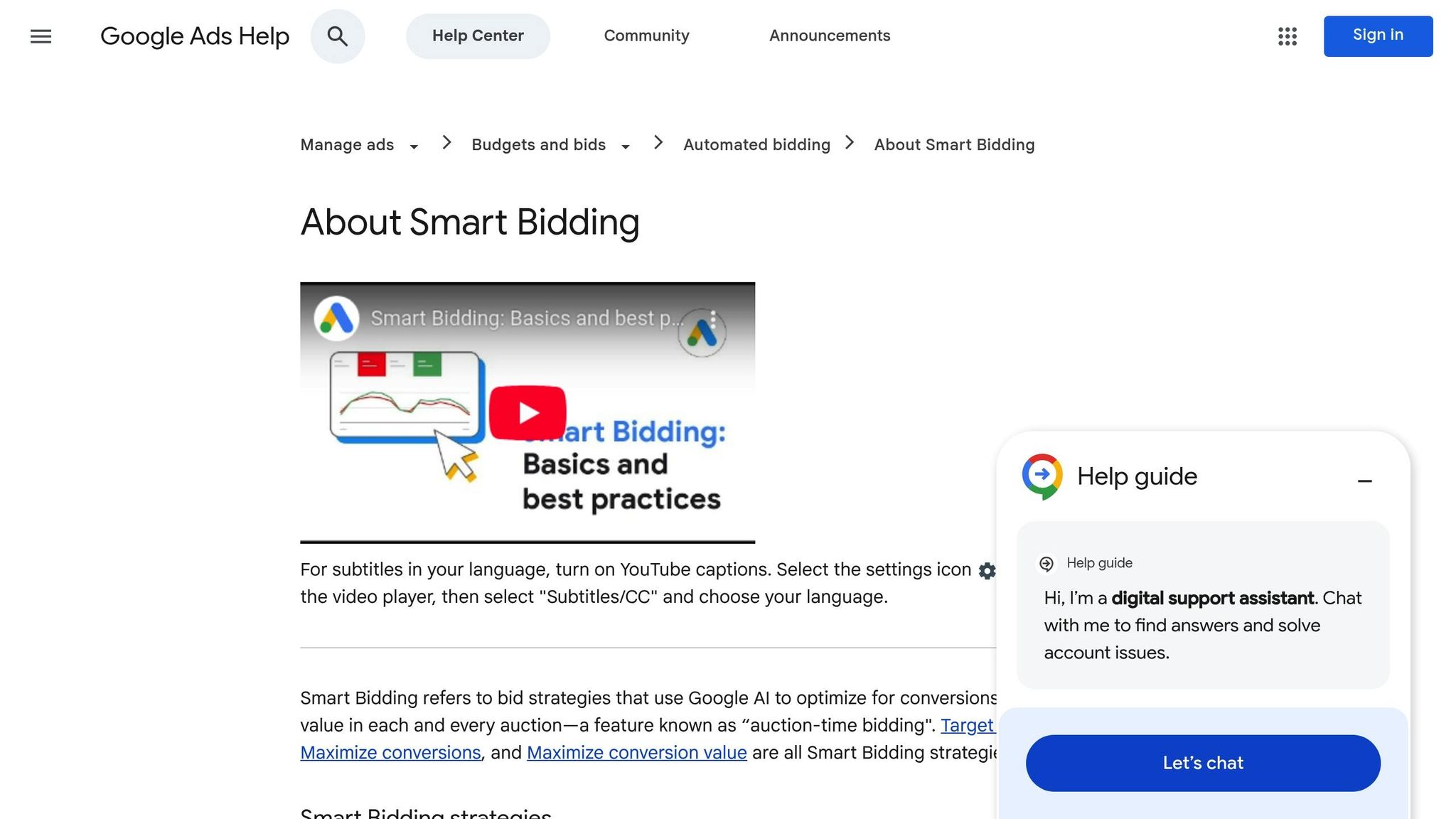 Smart Bidding