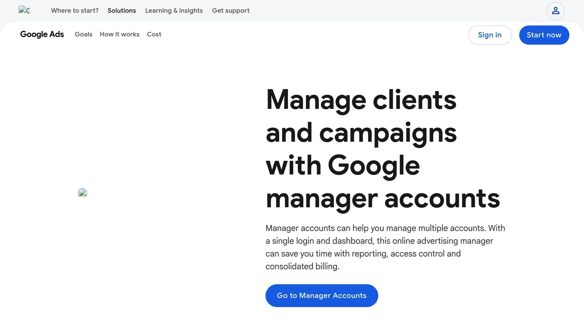 Google Ads Manager