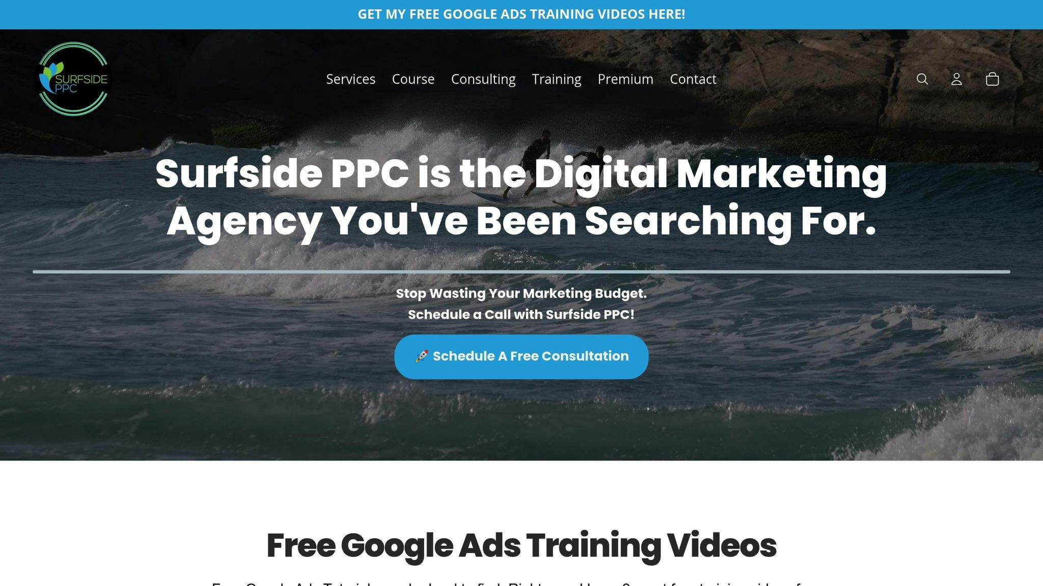 Surfside PPC founder analyzing B2B lead generation metrics for a SaaS client