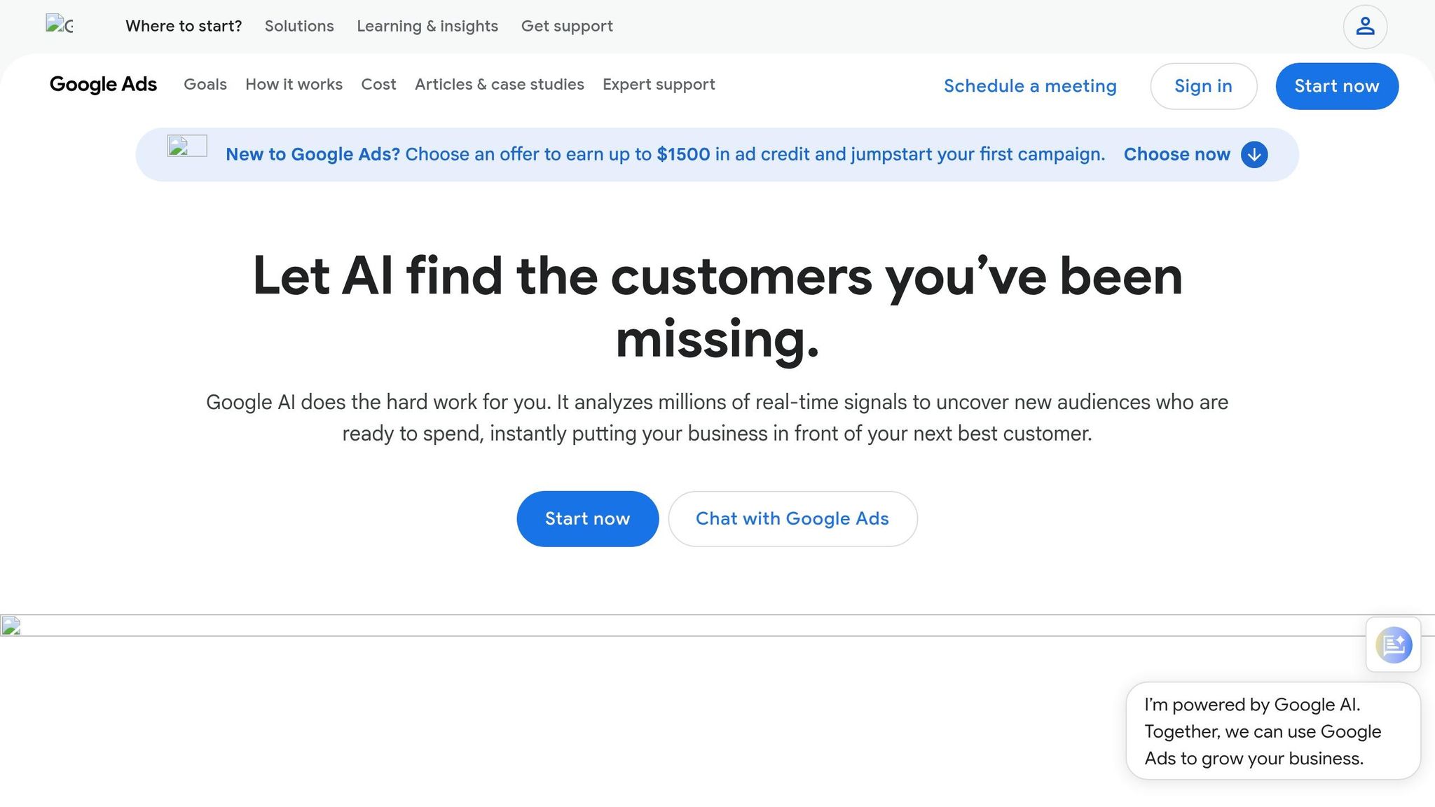 White label Google Ads management agency dashboard showing scaled client results