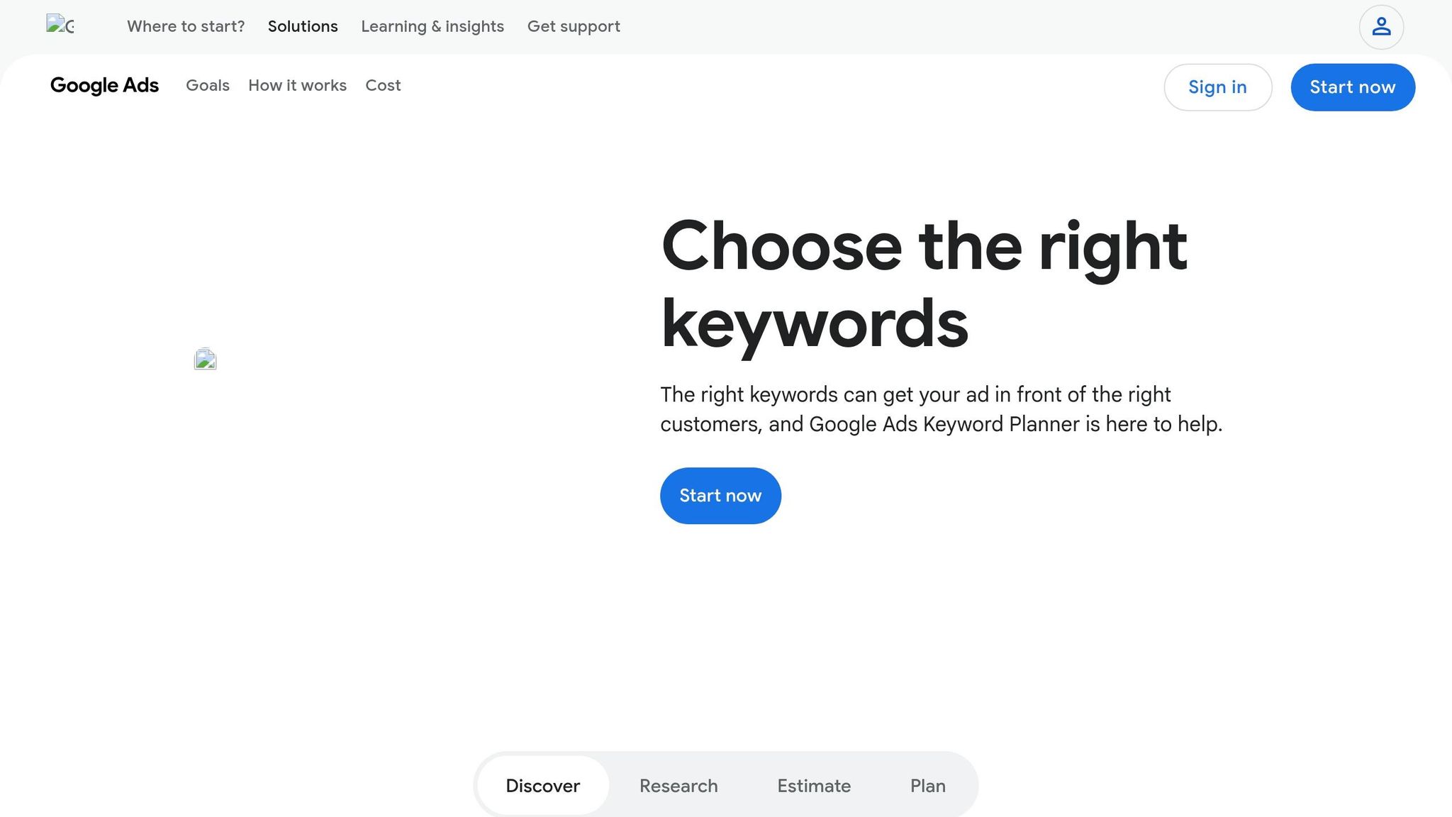 Using Google Keyword Planner to find high-intent DUI attorney keywords for search campaigns.