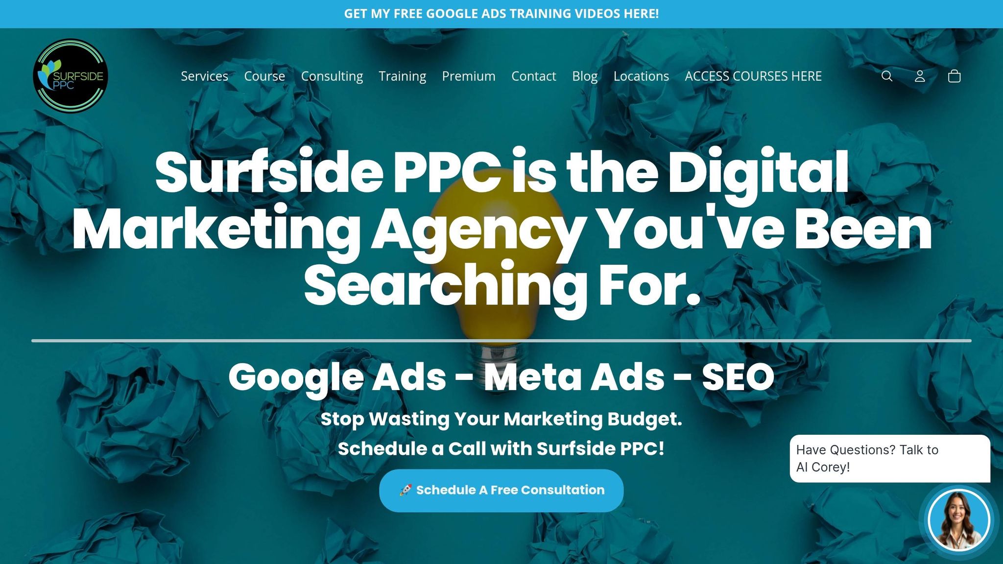Surfside PPC dental marketing management consulting services