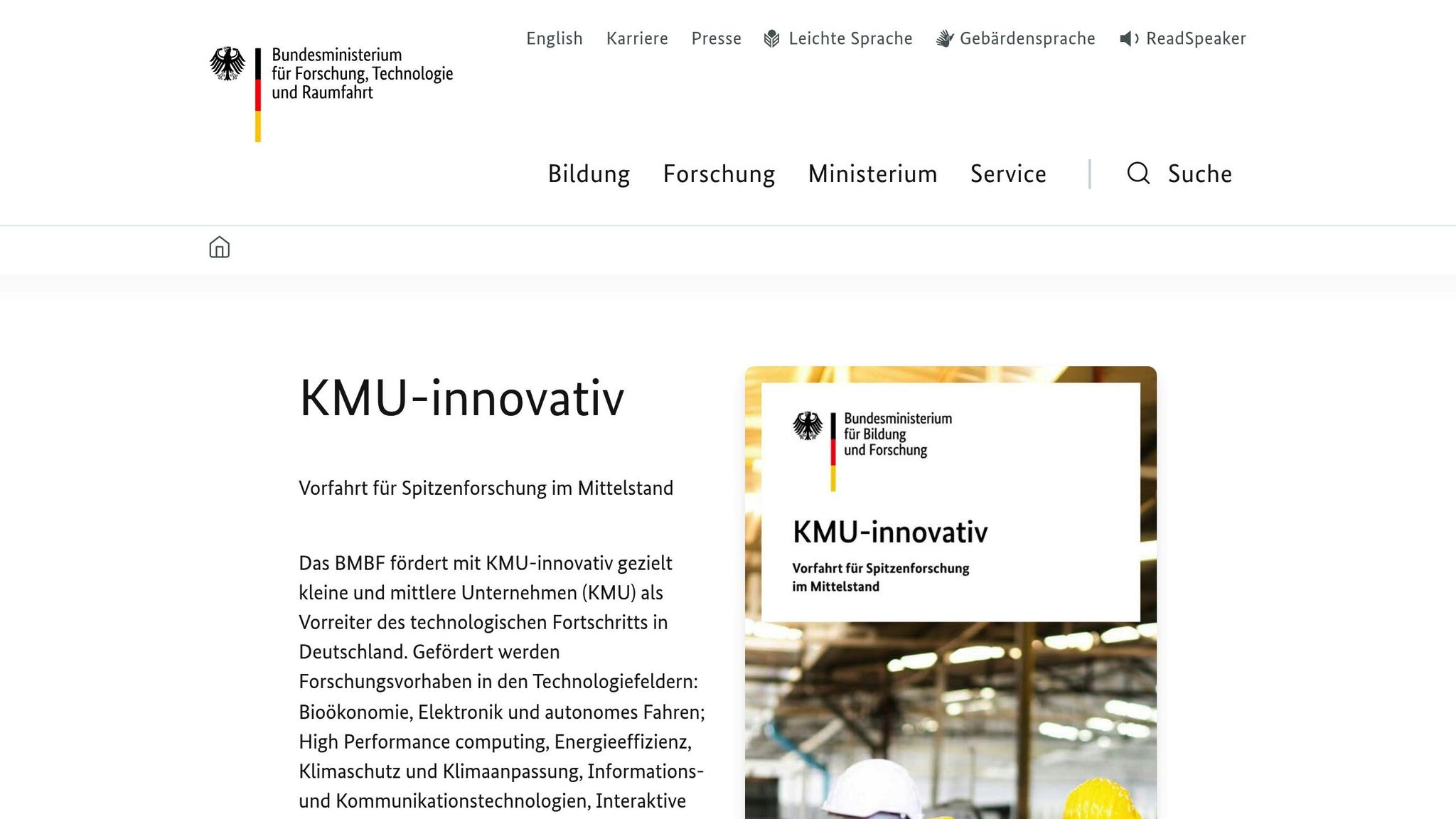 KMU-innovativ