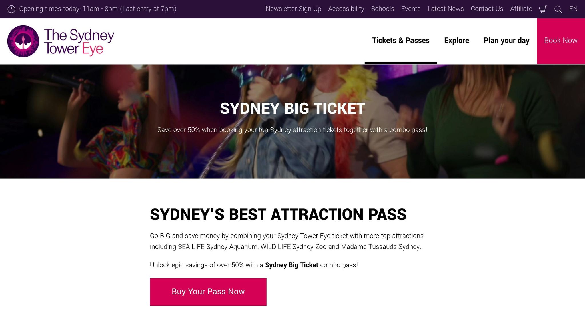 Sydney Attraction Pass