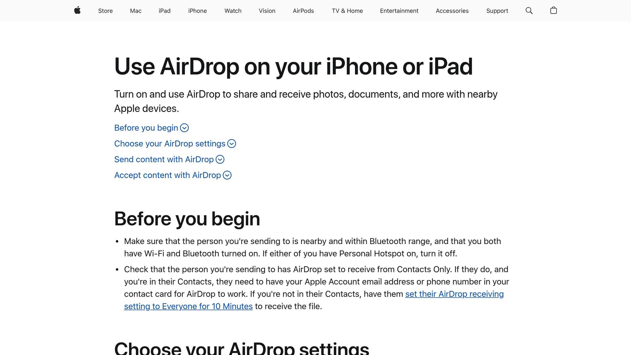 AirDrop
