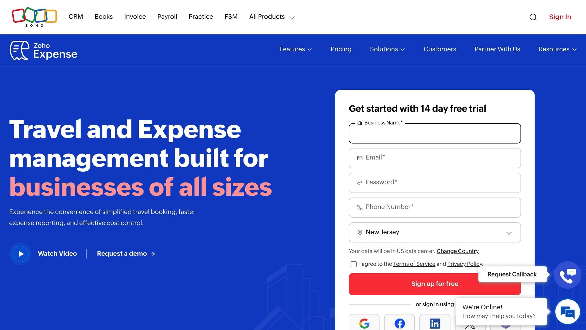 Zoho Expense