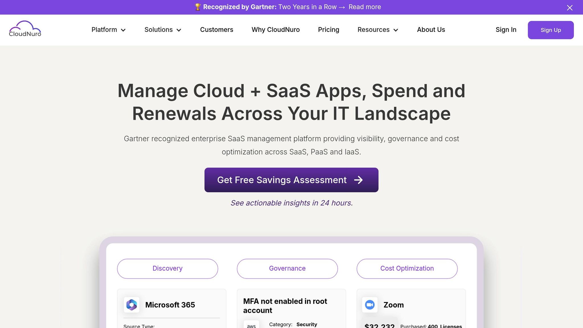Top 10 SaaS Spend Management Tools for CFOs 8 CloudNuro