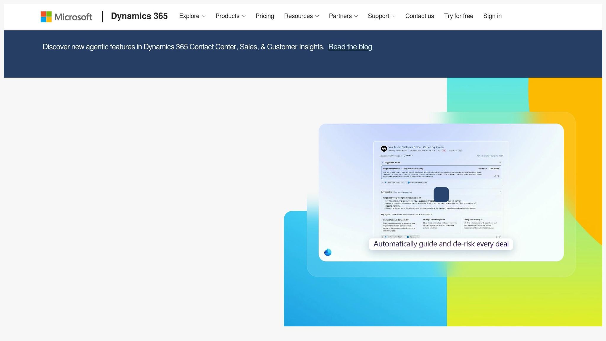 Dynamics 365 Sales